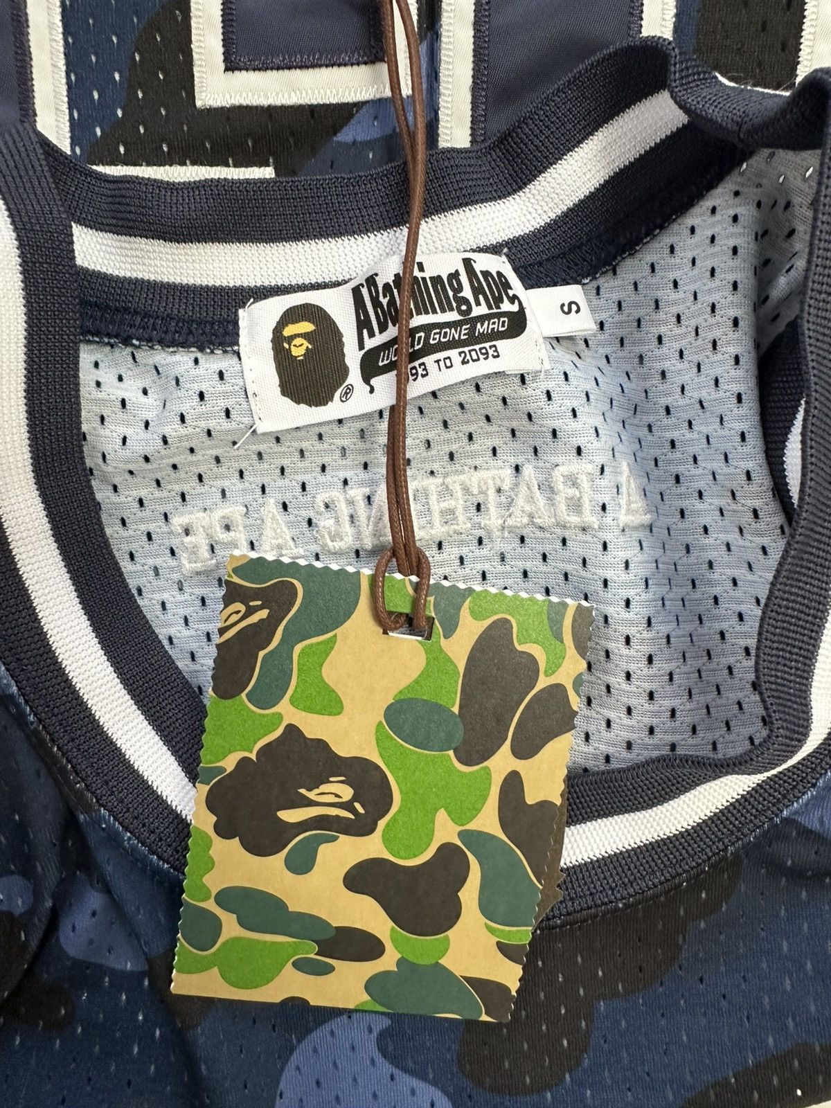 Bape Bape Basketball Jersey ‘Blue’ Size US S / EU 44-46 / 1 - 3 Thumbnail
