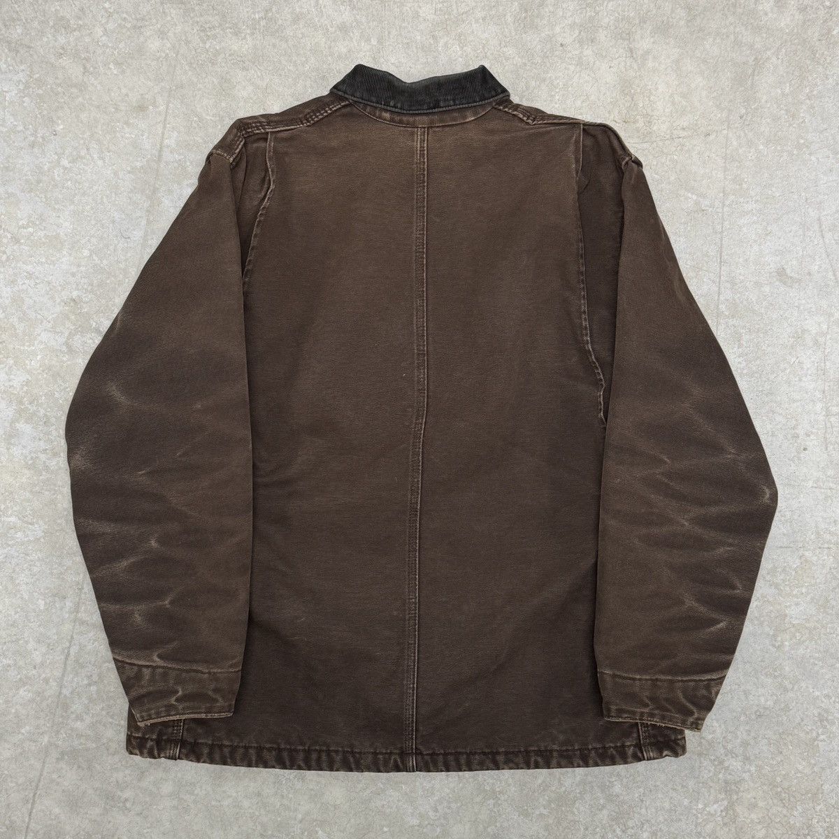 Carhartt Vintage Carhartt Chore Jacket Faded Size US L / EU 52-54 / 3 - 2 Thumbnail