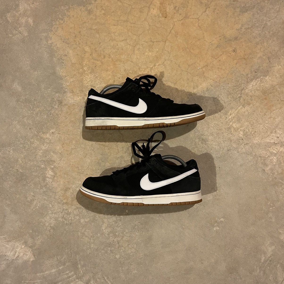 Nike × Vintage Nike Dunk Low Canvas Black Gum 2017 US 10.5 Size US 10.5 / EU 43-44 - 1 Thumbnail