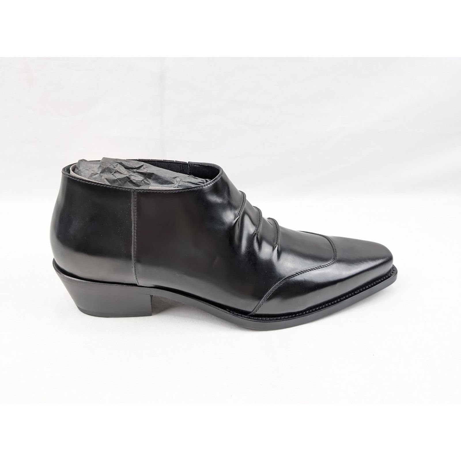 Givenchy o1rshd1 Show Cowboy Boots in Black Size US 10 / EU 43 - 2 Thumbnail