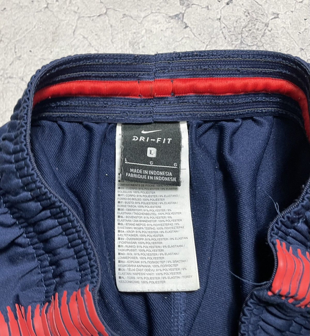 Nike Nike FC PSG Paris Saint Germain Track Football Pants Drill Size US 34 / EU 50 - 7 Thumbnail