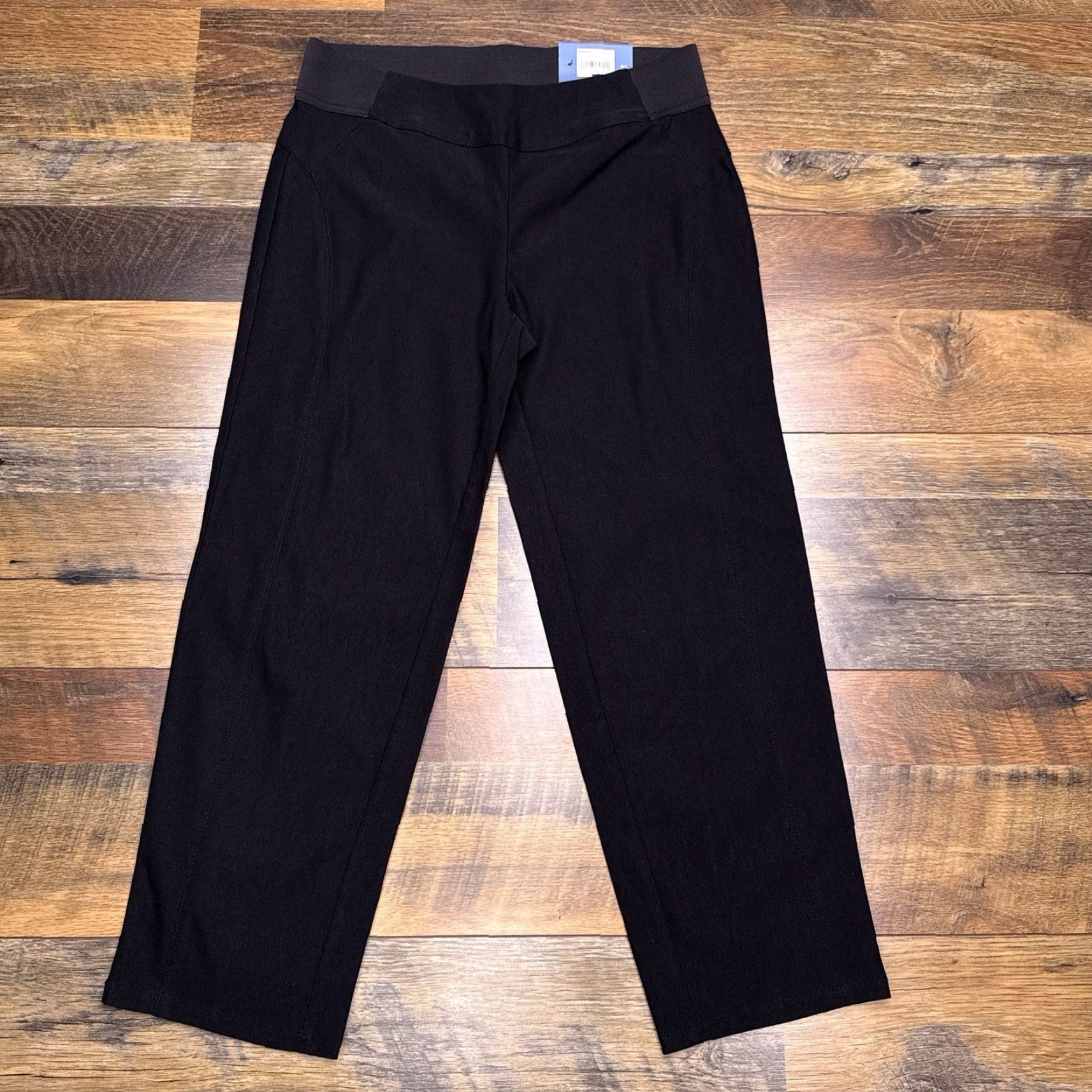 Vintage Simply Vera Wang Capri Leggings XS Black Capri Leggings Women's XS Black Stretch New Size 26" / US 2 / IT 38 - 2 Thumbnail