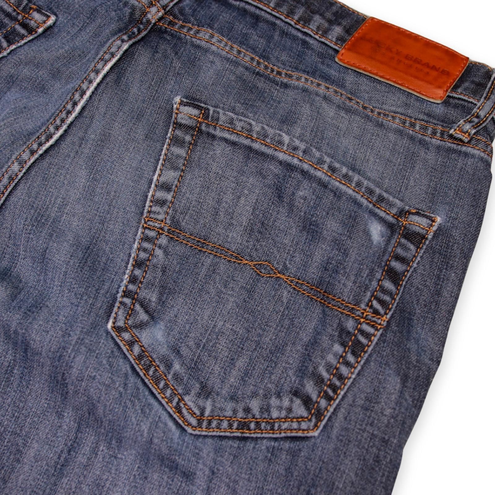 Lucky Brand Lucky Brand 410 Athletic Fit Jeans 32/32 Blue Size US 32 / EU 48 - 11 Thumbnail