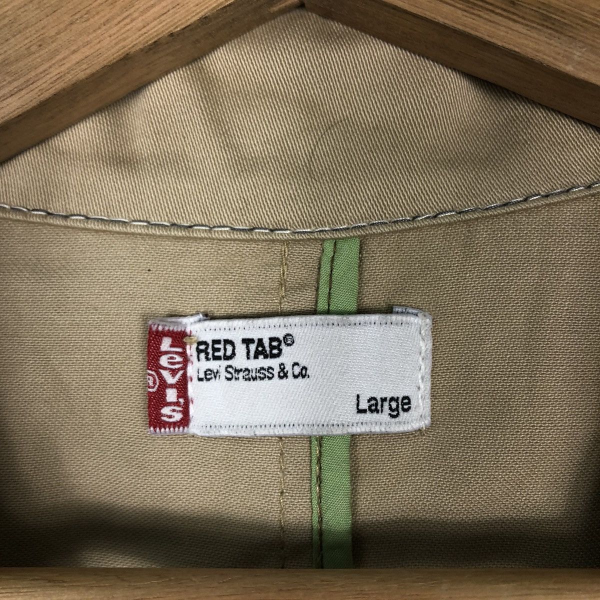 Levi's 🔥90’s Vintage Chore Jacket Double Breast Levi’s Red Tab Size US L / EU 52-54 / 3 - 13 Thumbnail