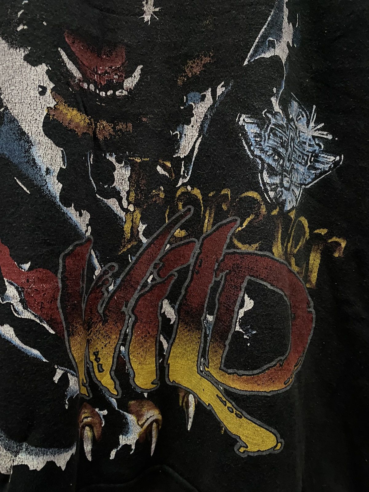 Band Tees Sun Faded Grunge Japanese Band Madpsycho Forever Wild Size US L / EU 52-54 / 3 - 4 Thumbnail