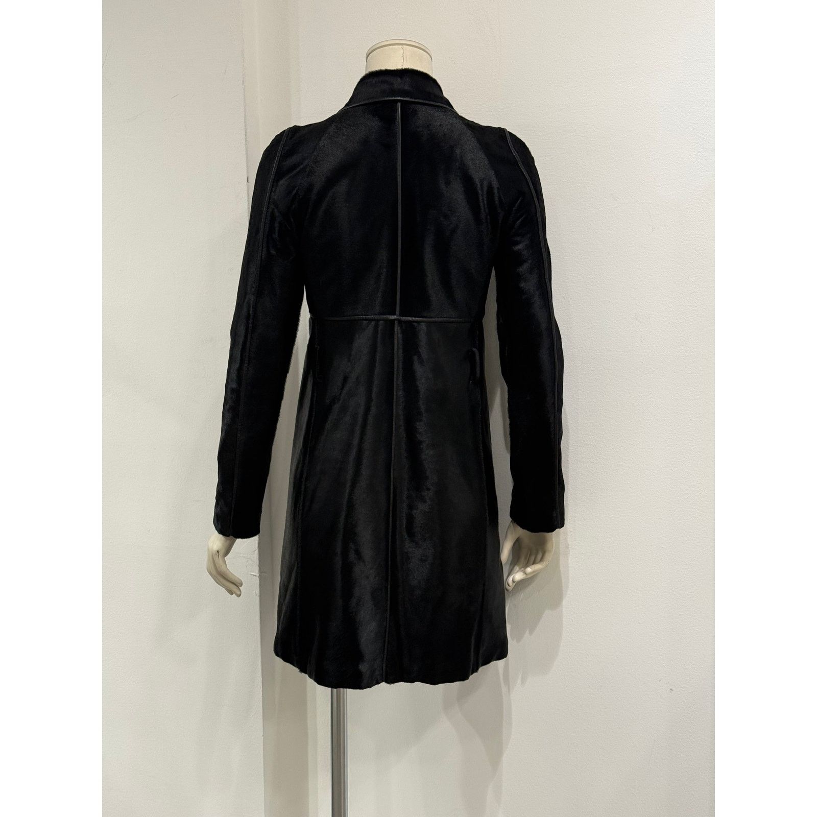 Gucci 2000s Gucci pony hair leather coat Size S / US 4 / IT 40 - 2 Thumbnail