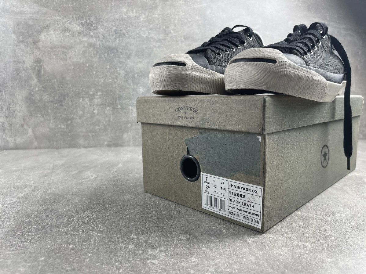 Converse × John Varvatos CONVERSE Jack Purcell John Varvatos Leather Sneakers Size US 7 / EU 40 - 9 Thumbnail