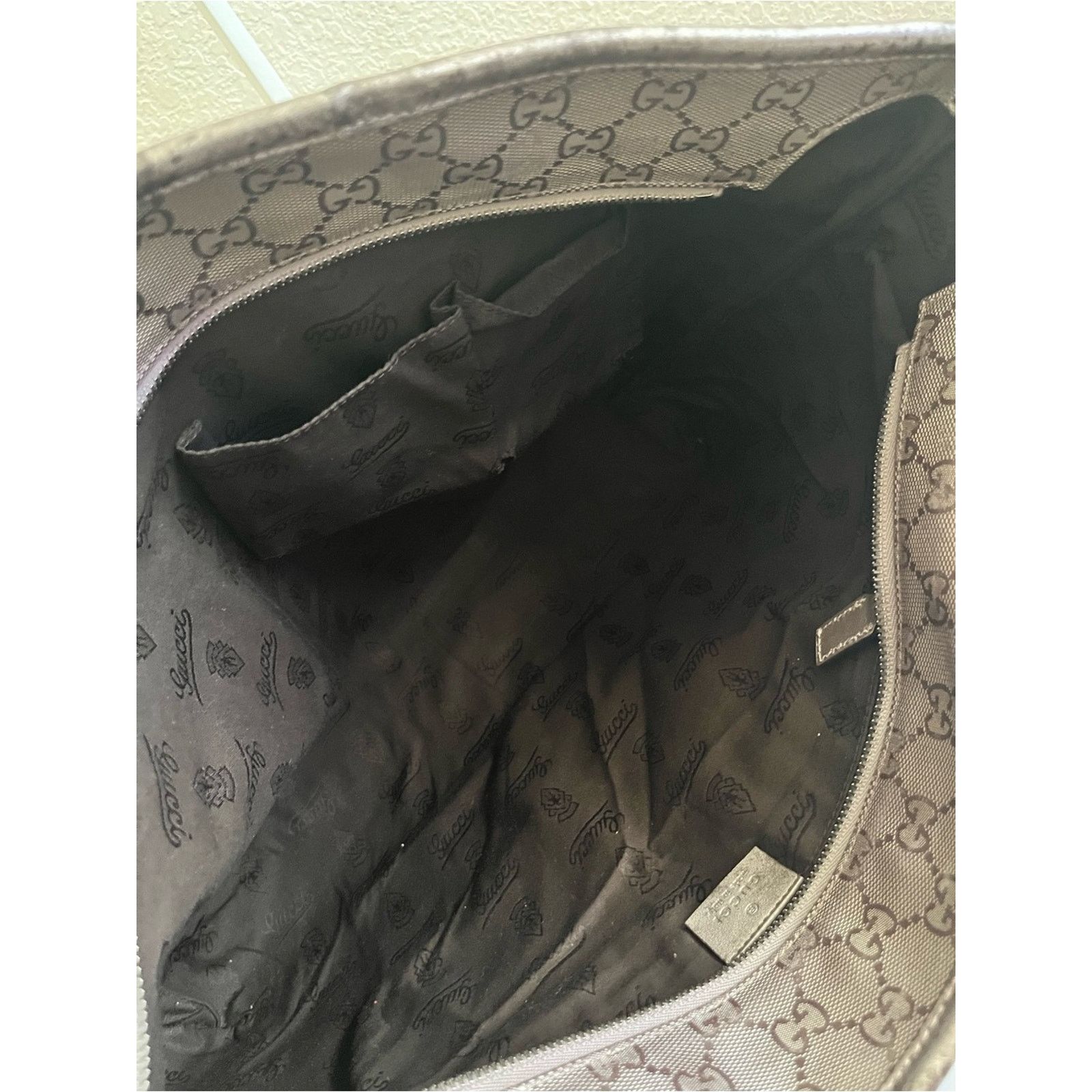 Gucci Gucci large gg bronze tote bag Size ONE SIZE - 6 Thumbnail