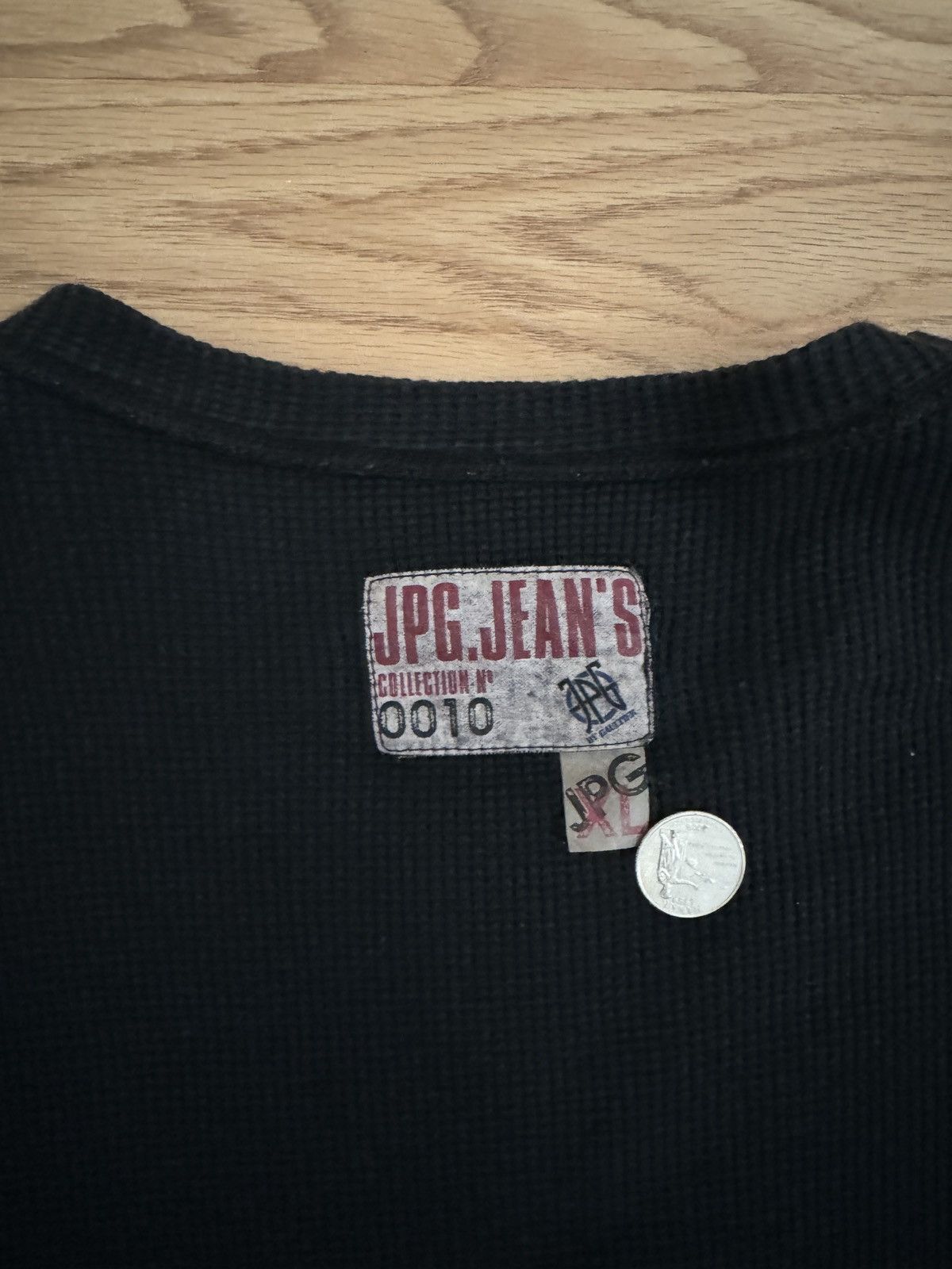 Jean Paul Gaultier JPG Embossed Reversible Tee Size US XL / EU 56 / 4 - 3 Thumbnail