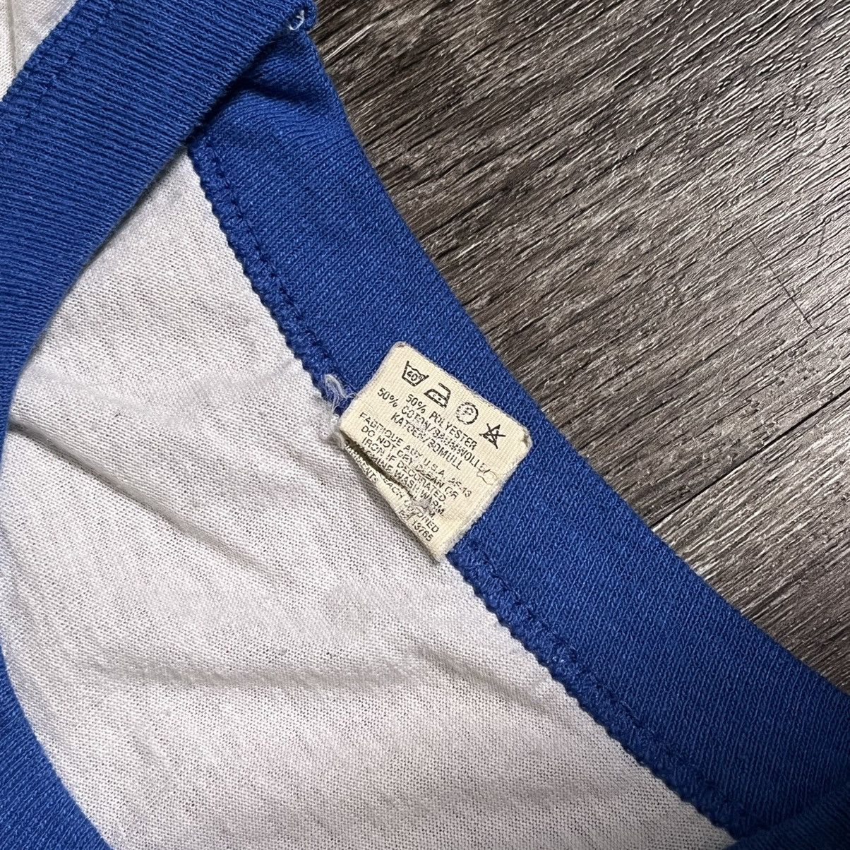 Vintage [Vintage] Seton Hall 1989 NCAA Final Four Ringer Shirt Size US XL / EU 56 / 4 - 4 Thumbnail