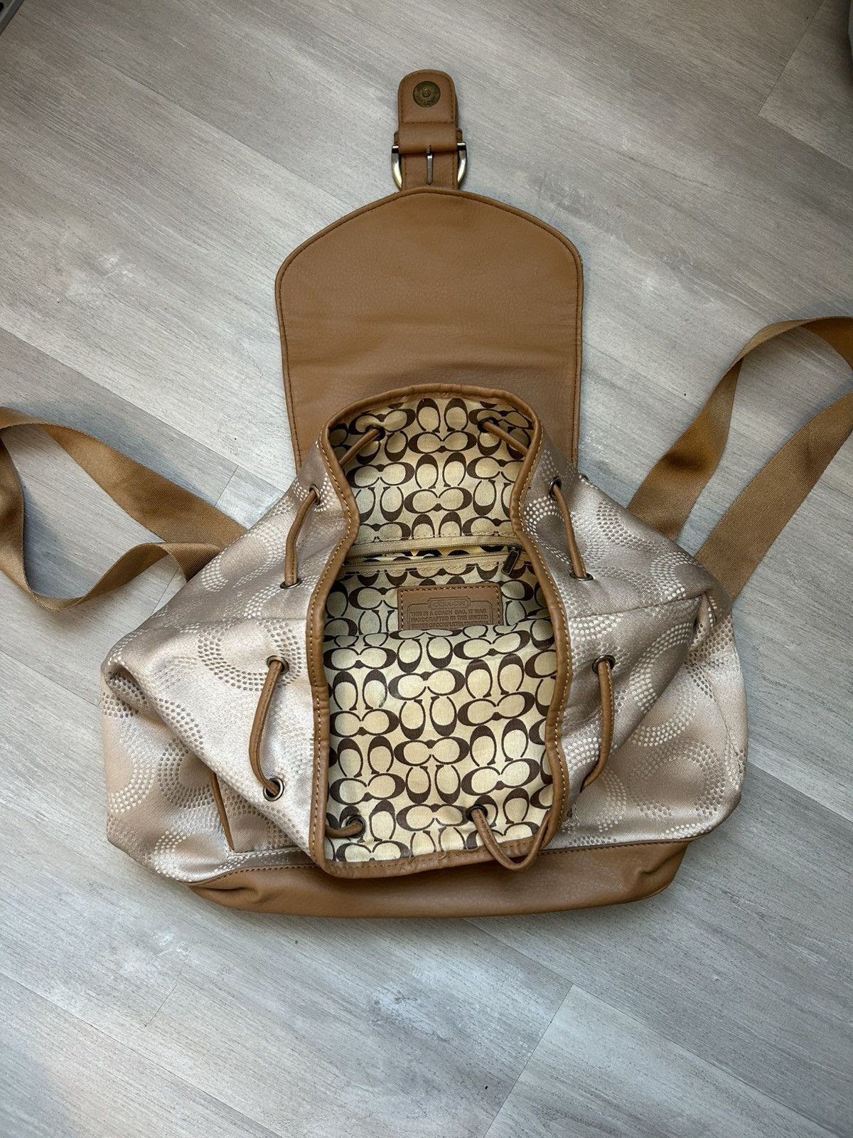 Coach Coach Monogram Backpack Size ONE SIZE - 6 Thumbnail