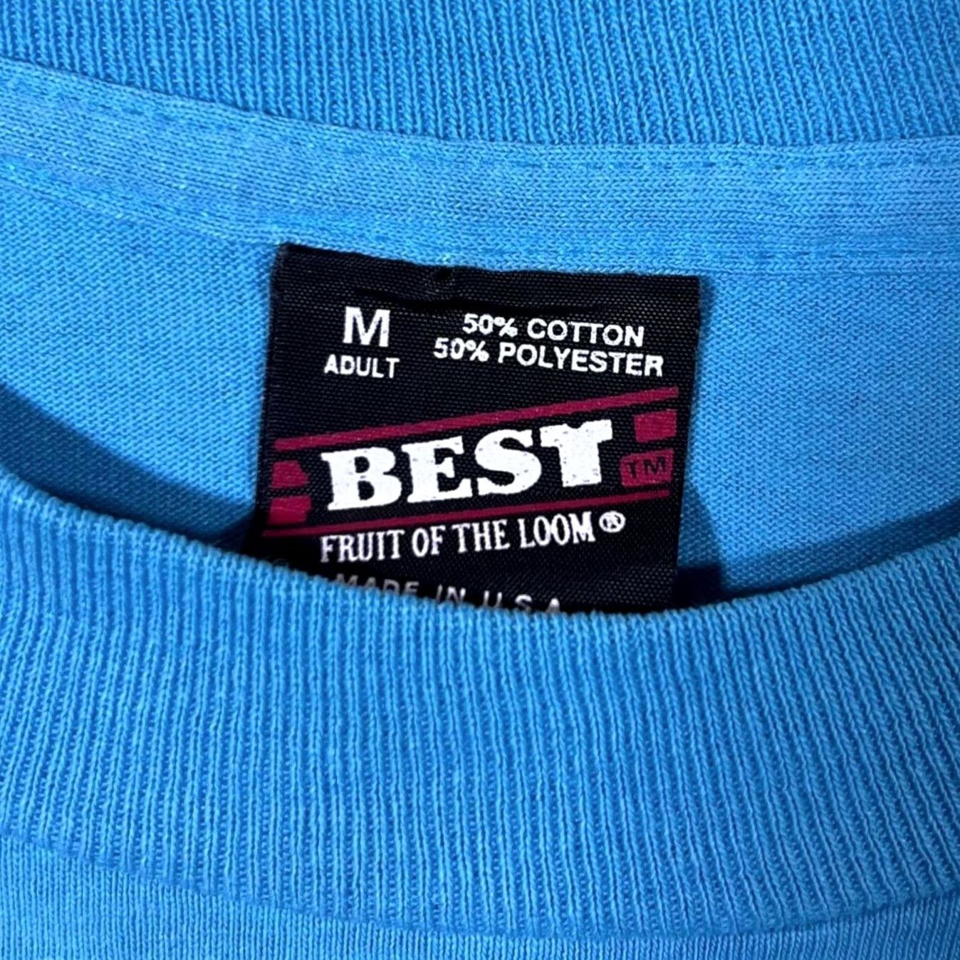 Fruit Of The Loom Vintage Crenshaw’s Athletic Club T-Shirt Blue M Medium Graphic Print 1994 United States Mens Shirts Size US M / EU 48-50 / 2 - 3 Thumbnail