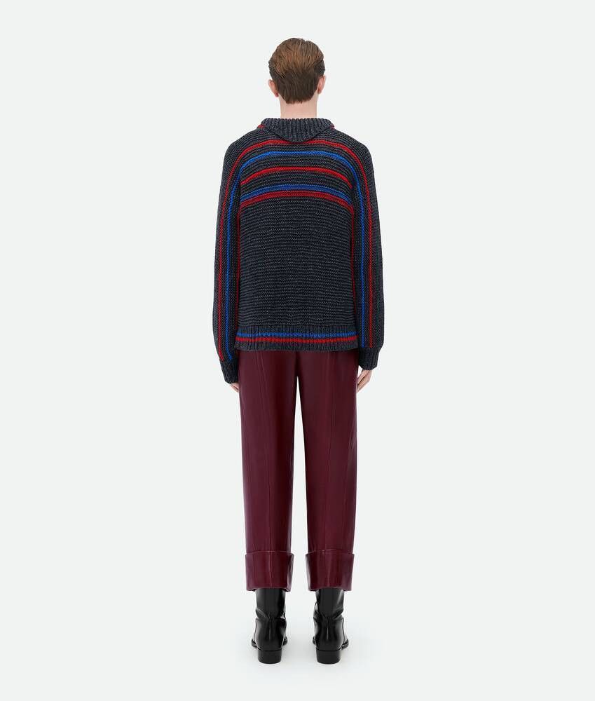 Bottega Veneta o1loc1c0125 737746 Heavy Linen Jumper in Multicolor Size US S / EU 44-46 / 1 - 2 Thumbnail