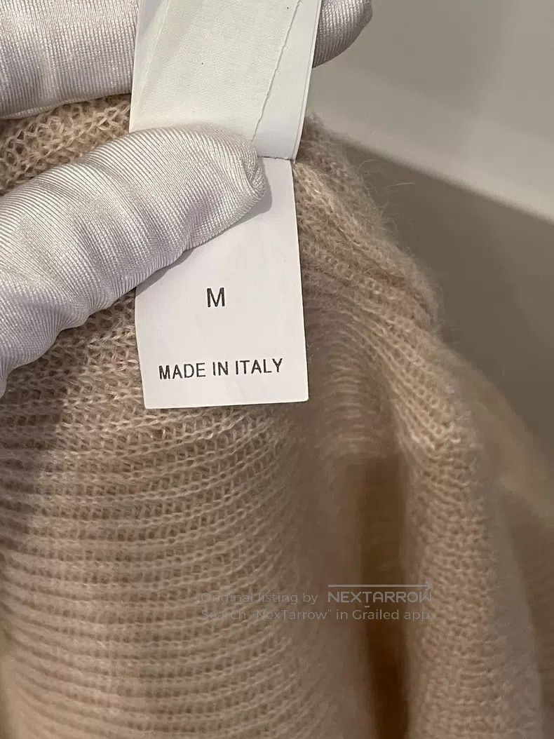 Brunello Cucinelli Brunello Cucinelli Nude pink nylon mohair sweater Size M / US 6-8 / IT 42-44 - 6 Thumbnail
