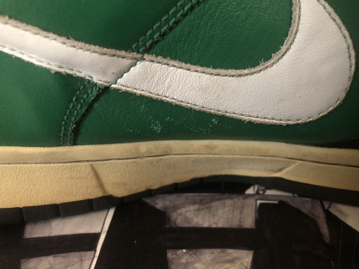 Nike 2008 Nike Dunk Low CL Pine Green / Black / White / Yellow Size US 13 / EU 46 - 5 Thumbnail