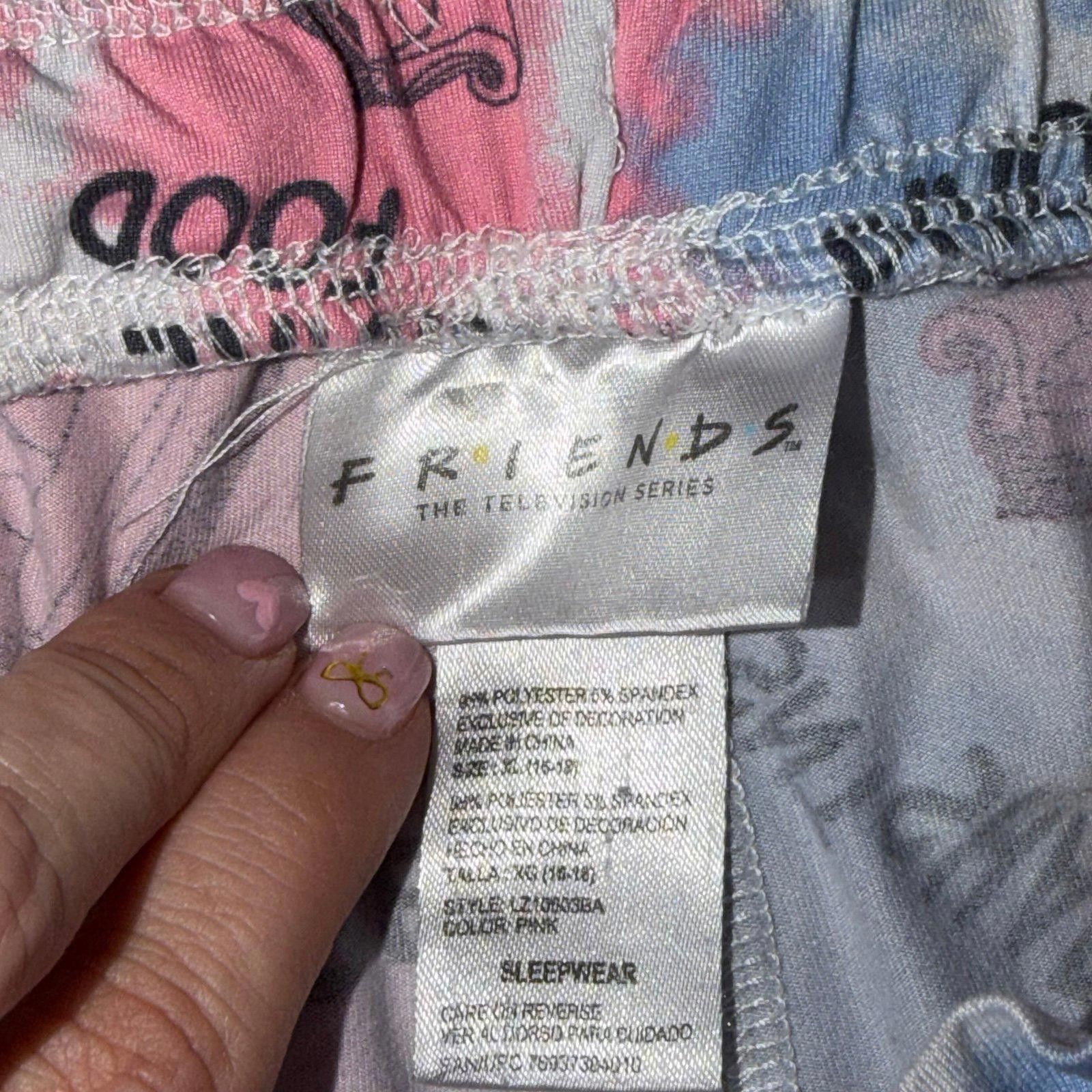 Other Friends The Television Series XL Pajama Pants Size ONE SIZE - 5 Thumbnail