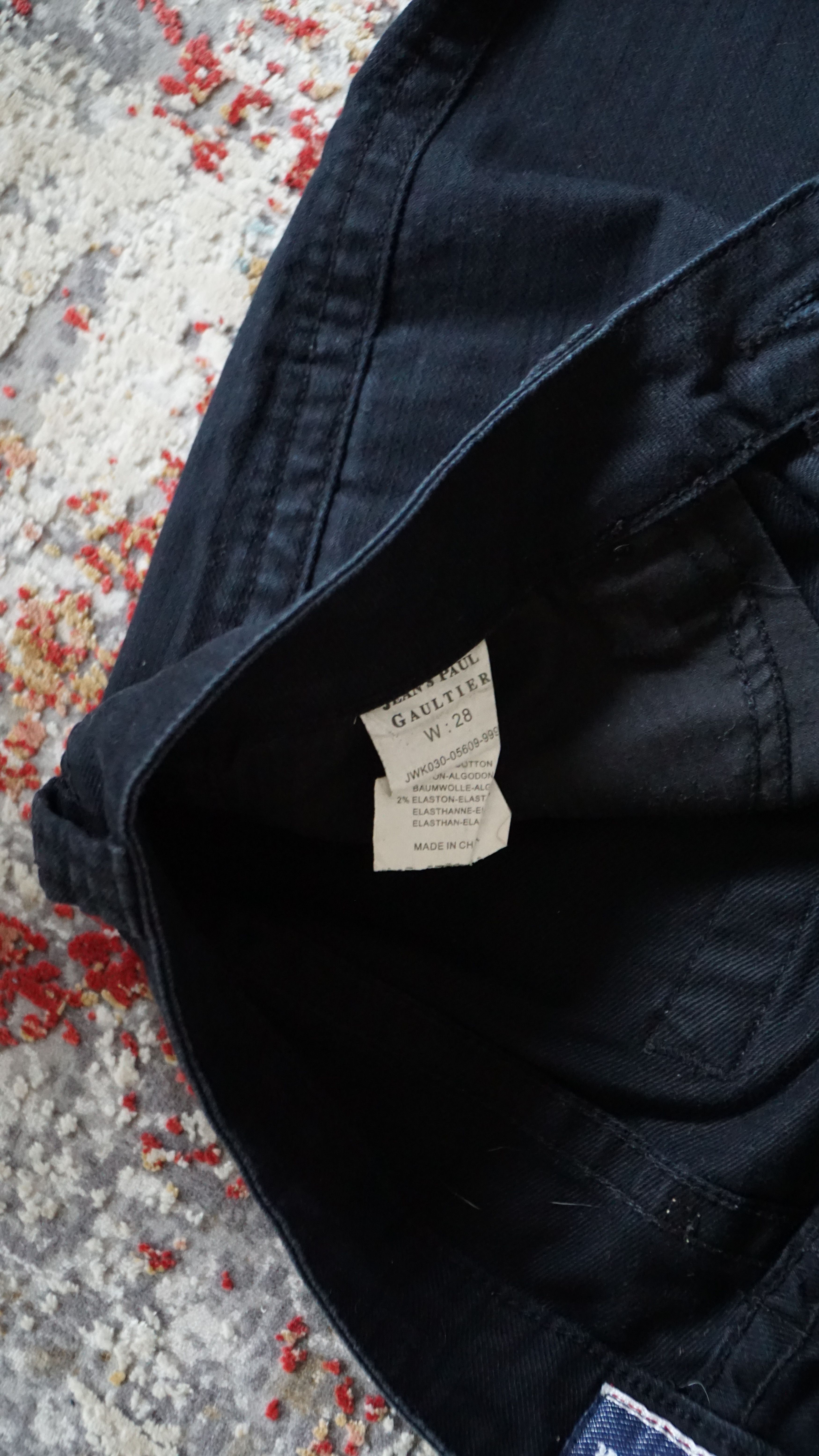 Jean Paul Gaultier Jean Paul Gaultier denim black Size US 28 / EU 44 - 4 Thumbnail