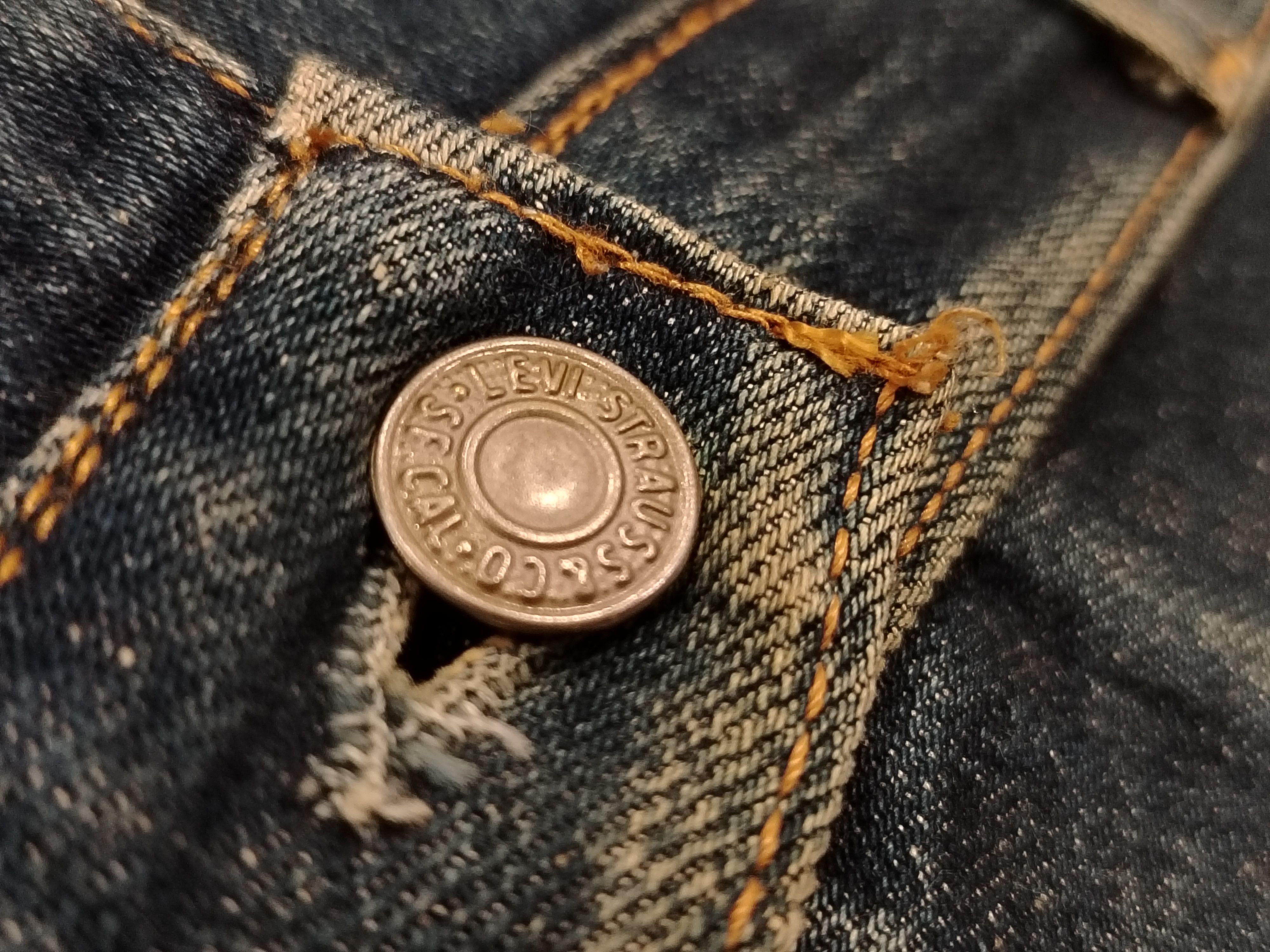 Levi's × Vintage Levis 646 Bell Bottom Flare Bootcut Orange Tab Jeans Size US 29 - 7 Thumbnail