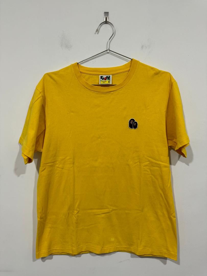 Bape Bape Yellow Tee Size US M / EU 48-50 / 2 - 1 Thumbnail
