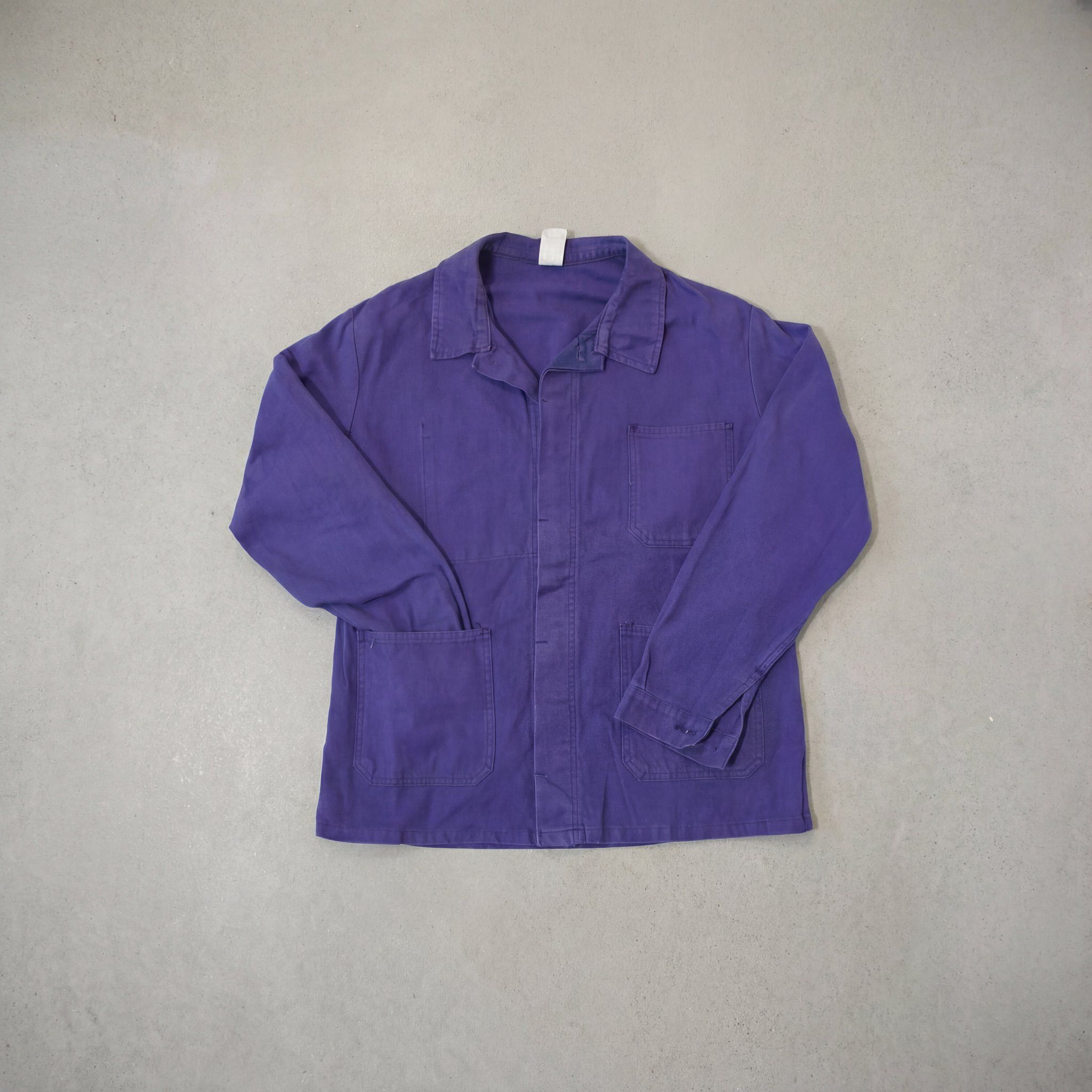 Vintage Vintage 50s French Chore Jacket Size US L / EU 52-54 / 3 - 1 Thumbnail