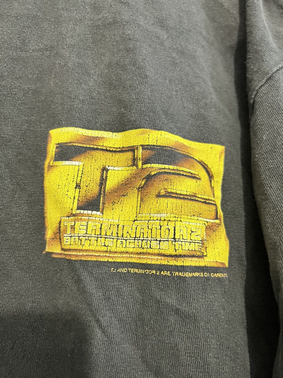 Universal Studios Vintage Rare 90s T2 Terminator 2 Universal Studios Movie Tee Size US L / EU 52-54 / 3 - 5 Thumbnail