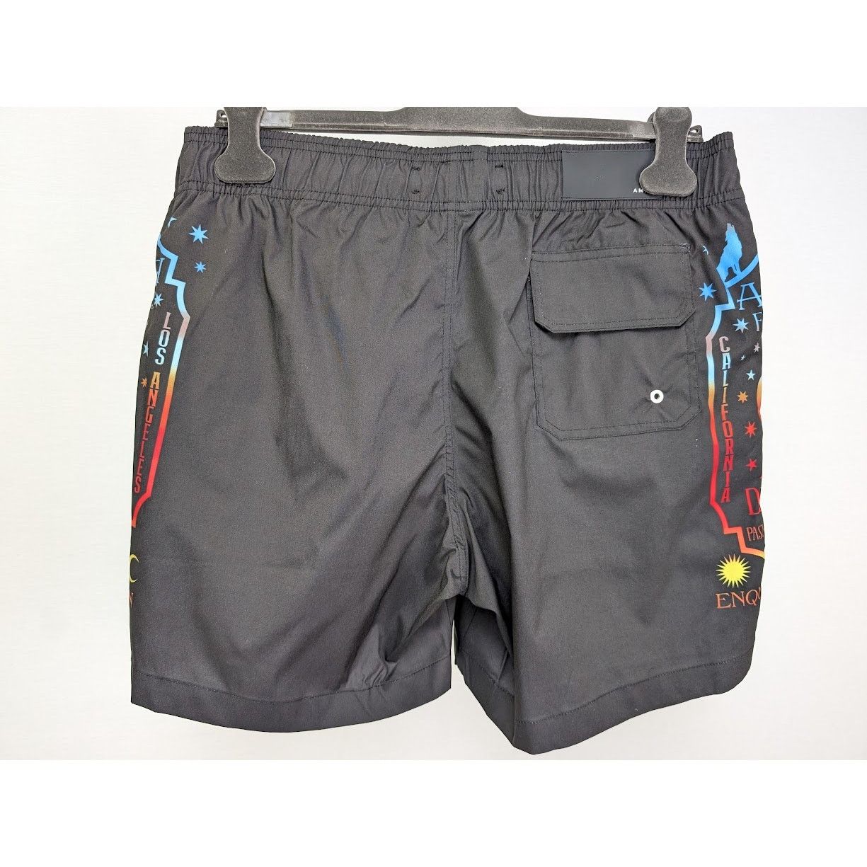 Amiri o1rshd1 Fortune Swim Trunk Shorts in Black Size US 32 / EU 48 - 9 Thumbnail