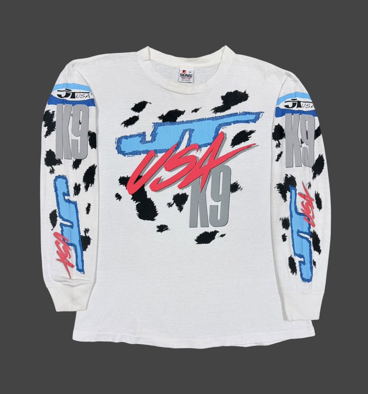 Sports Specialties Vtg🔥90’s JT Racing Usa K9 Printed Longsleeve Shirt Size US M / EU 48-50 / 2 - 1 Thumbnail