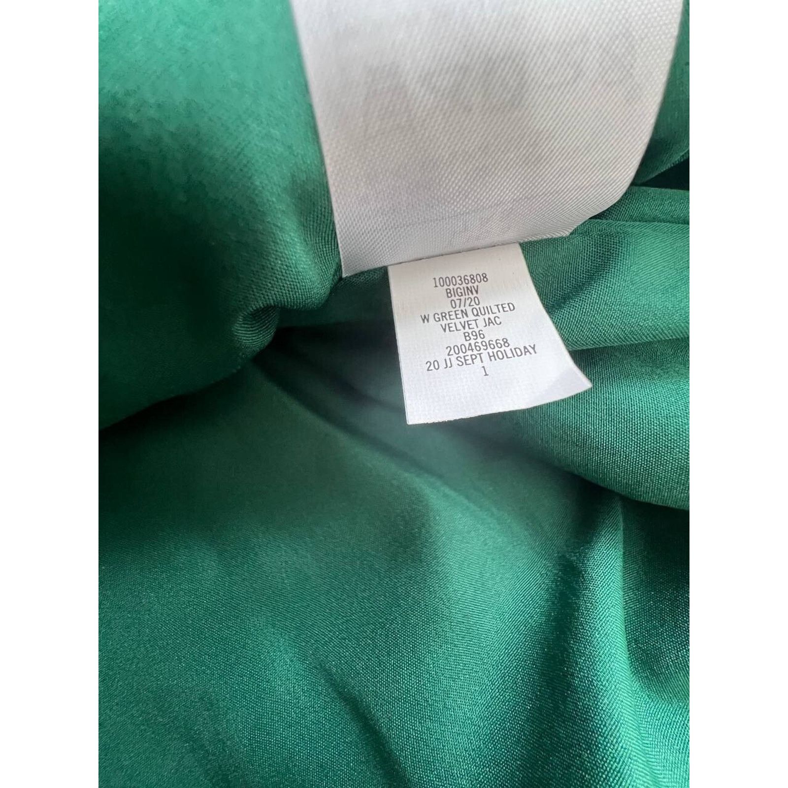 Jackman Janie and Lack Girl Velvet Quilted Size 7/8 A000901 Size 26 - 9 Thumbnail