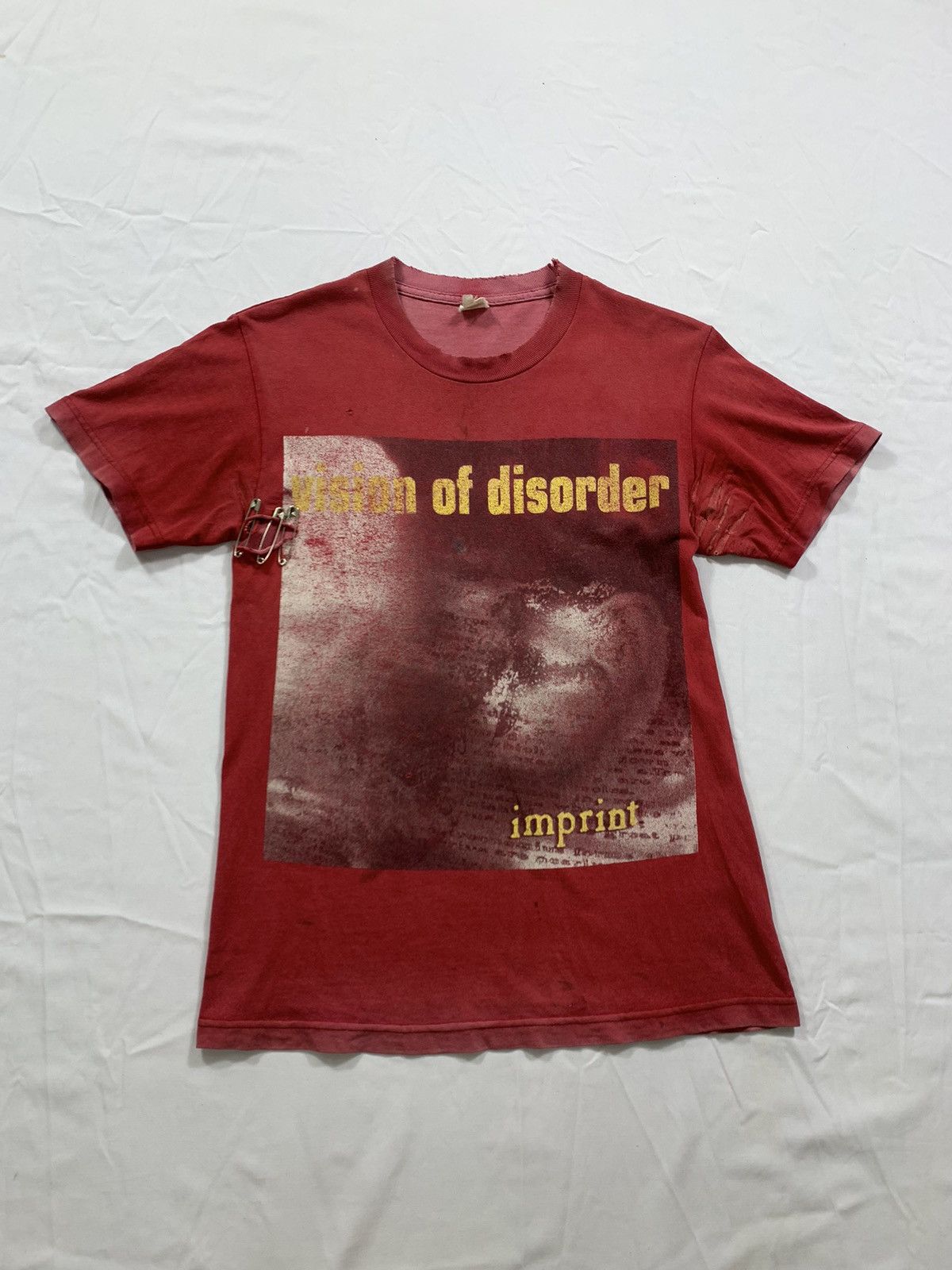Vintage Vintage Distressed VOD Vision of disorder sick Size US M / EU 48-50 / 2 - 1 Thumbnail