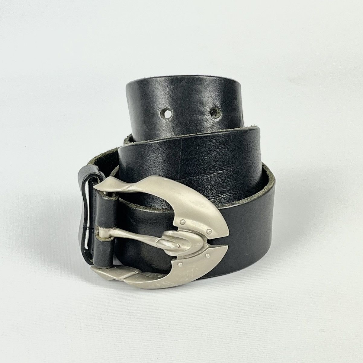 oakley 00s y2k archive オークリー レザー　ベルト Oakley - 当時物 y2k 00s オークリー レザーベルト アーカイブ