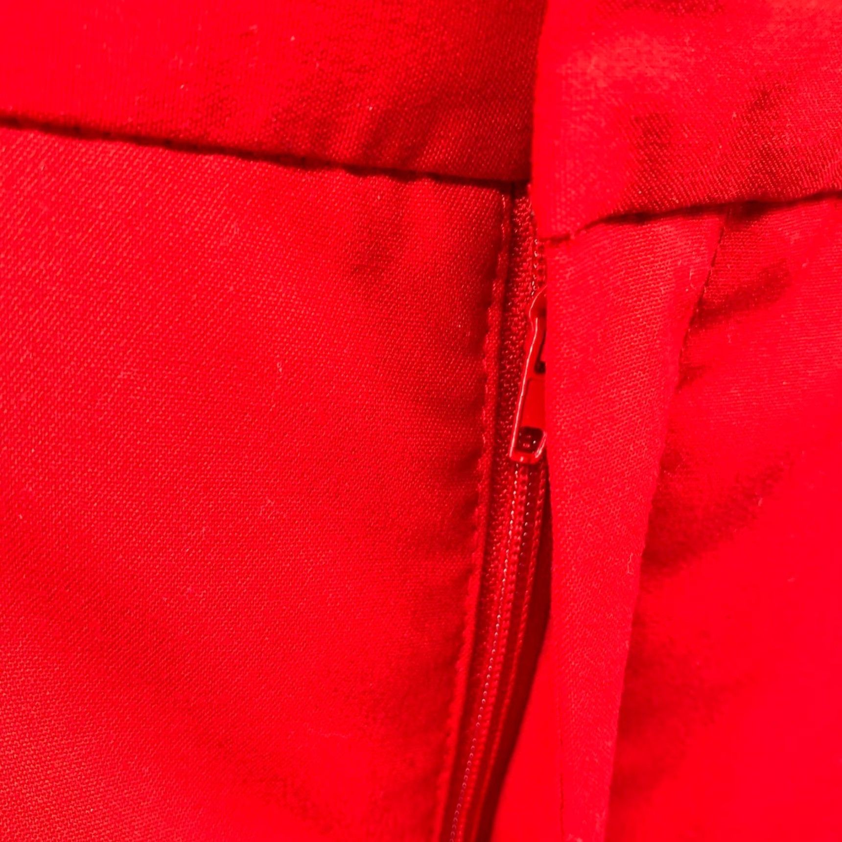 Zara Zara Red Dress Pants Womens 6 Tapered Leg Slim Fit Mid Rise Lightweight Dress Pants City Preppy Formal Women 6 Slim ZZ Size 28" / US 6 / IT 42 - 5 Thumbnail