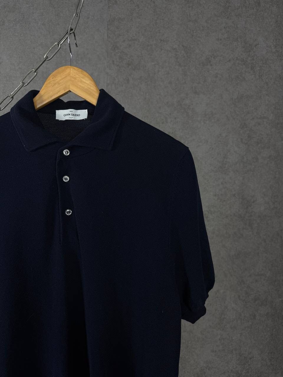 Gran Sasso Gran Sasso designer polo tee Size US XL / EU 56 / 4 - 2 Thumbnail