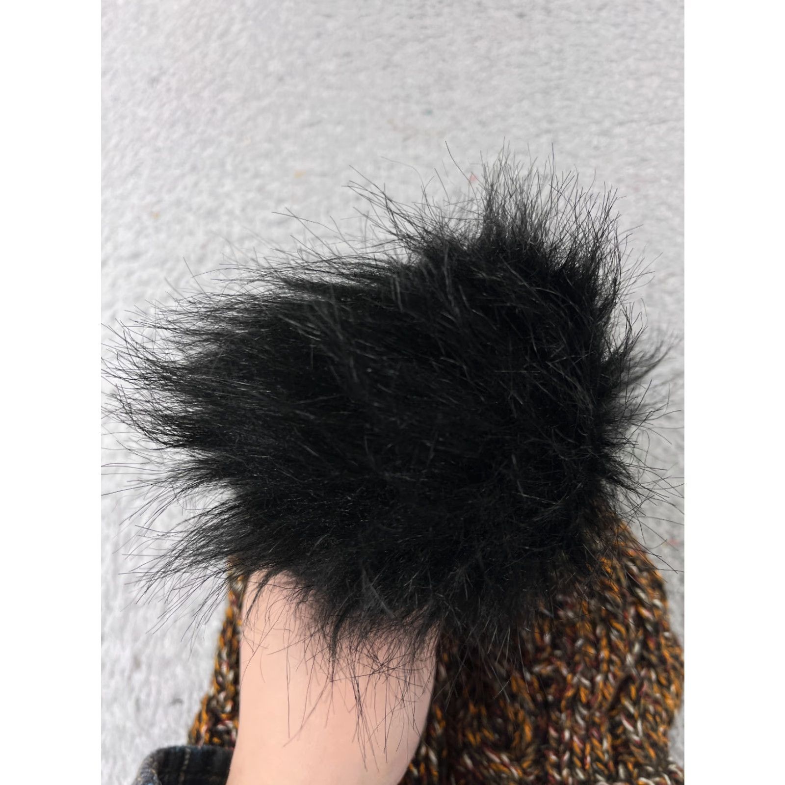 Vintage Time And Tru Beanie Toque Womens One Size Orange Knit Polyester Lined Faux Pom Size ONE SIZE - 3 Thumbnail