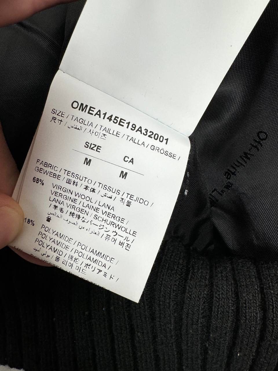 Off-White Off-White Wool Varsity Bomber Jacket Size US M / EU 48-50 / 2 - 11 Thumbnail