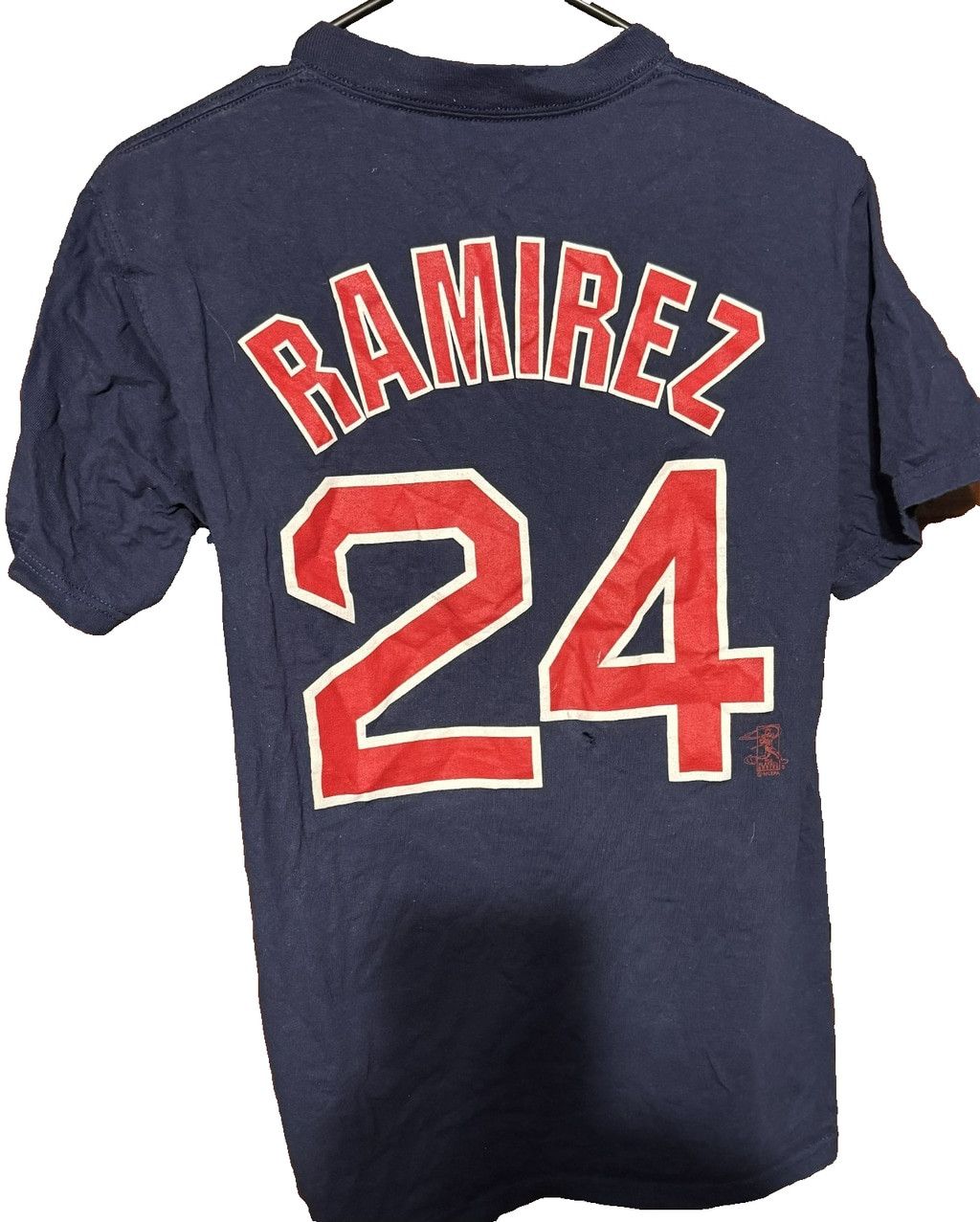 Majestic Boston Red Sox Manny Ramirez #24 Player T-Shirt Men S Blue Size US S / EU 44-46 / 1 - 1 Thumbnail