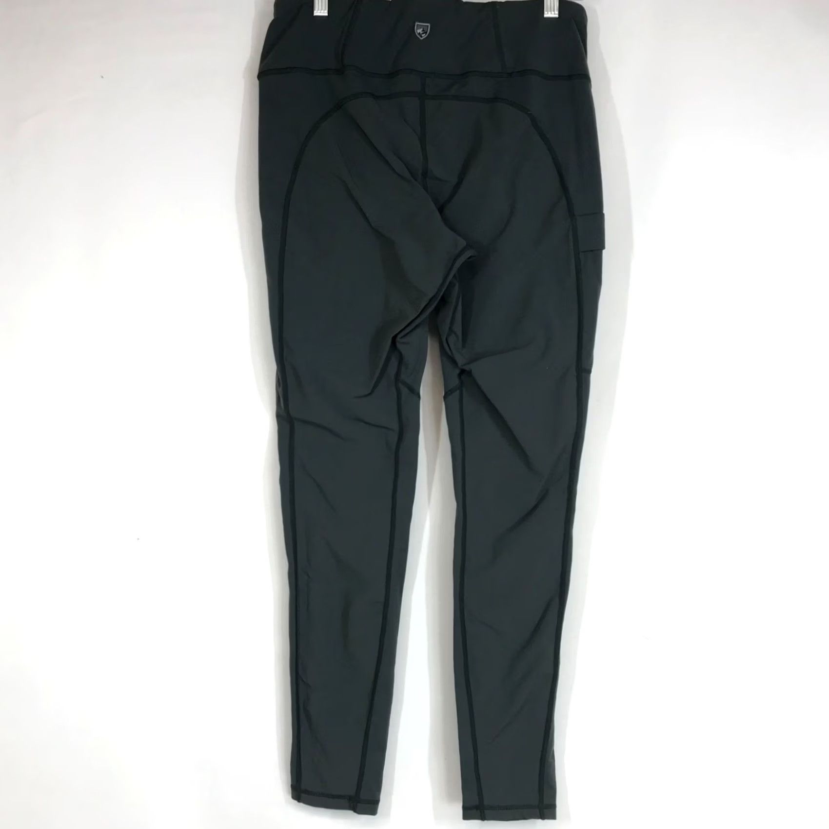 Vintage VINTAGE KUHL WOMEN'S L gray ELASTIC WAIST NYLON BLEND PULL-ON PANTS Size 36" / US 14 / IT 50 - 4 Thumbnail