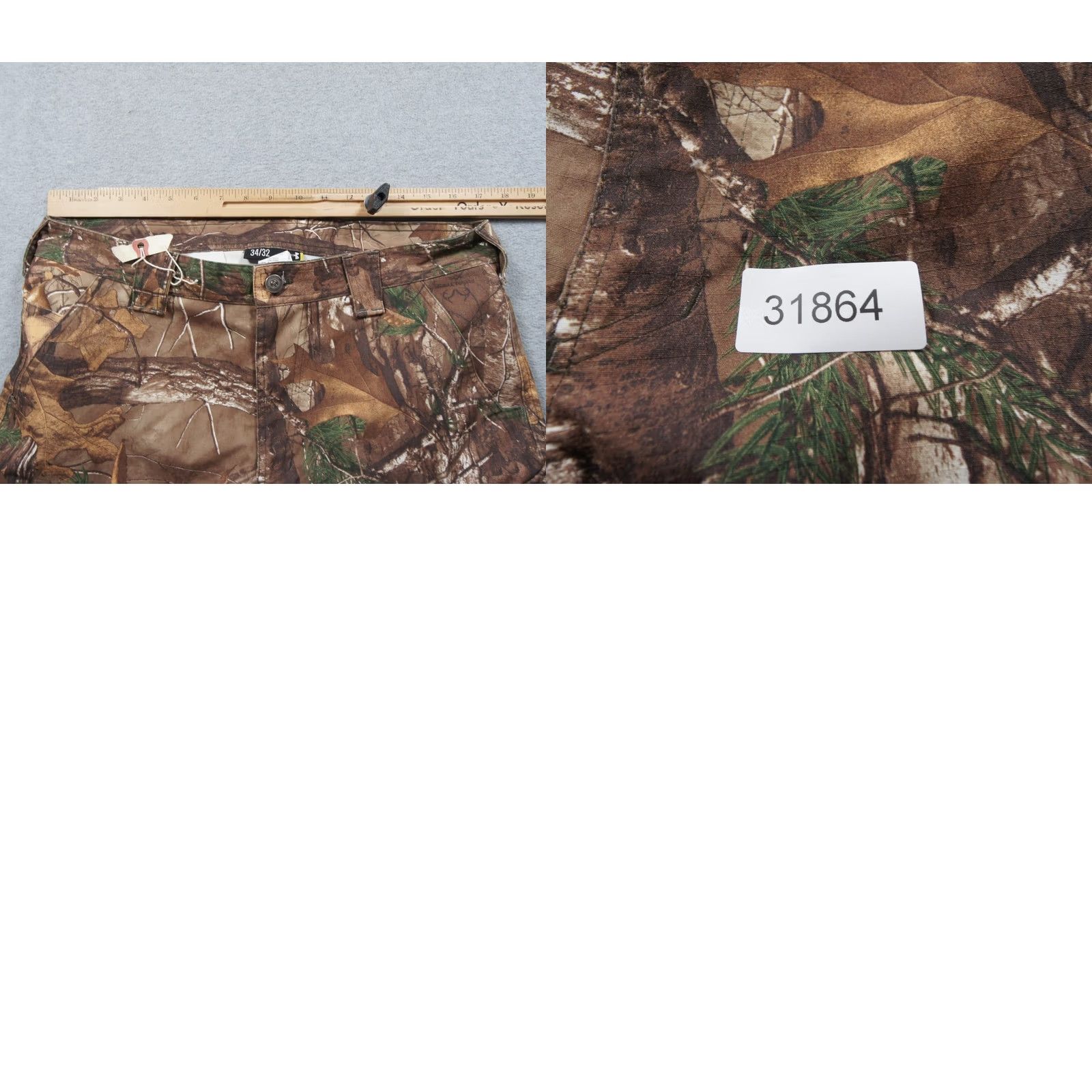 Under Armour Under Armour Pants Mens 34x32 Brown Camouflage Real Tree Cargo Hunting Outdoors NEW Size US 34 / EU 50 - 9 Thumbnail