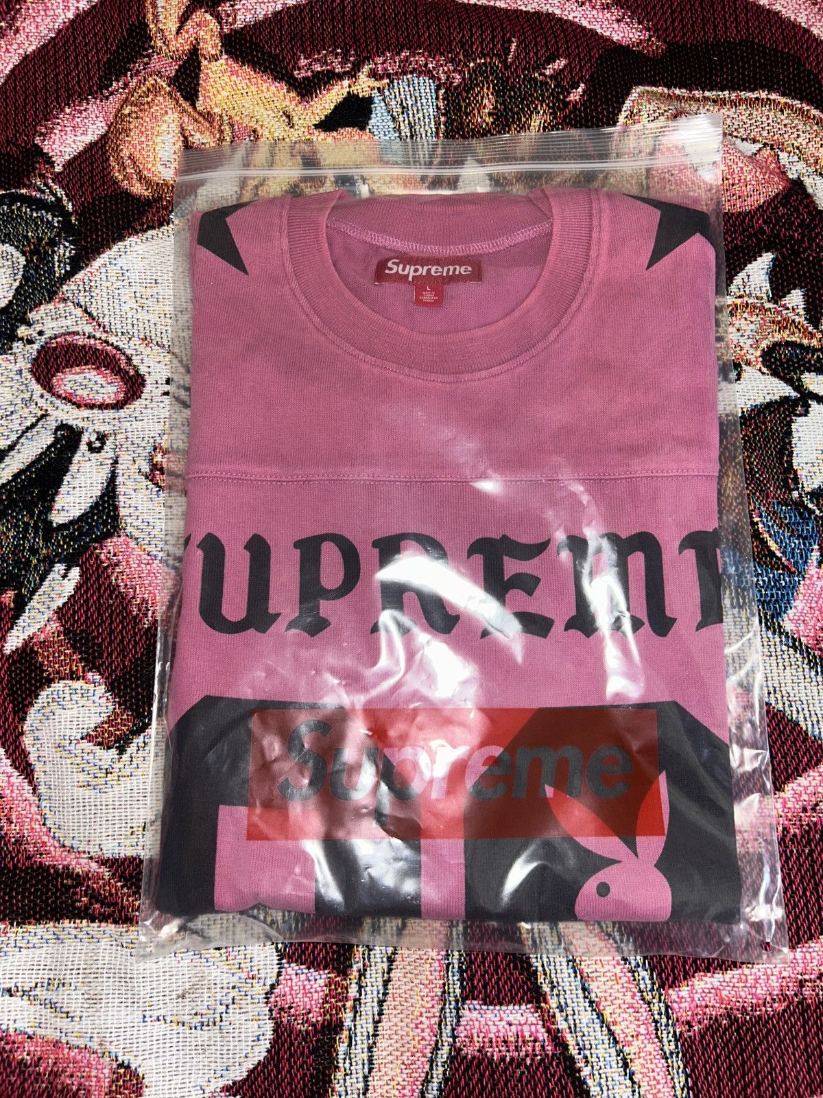Playboy × Supreme Supreme playboy L/S Football top | Grailed