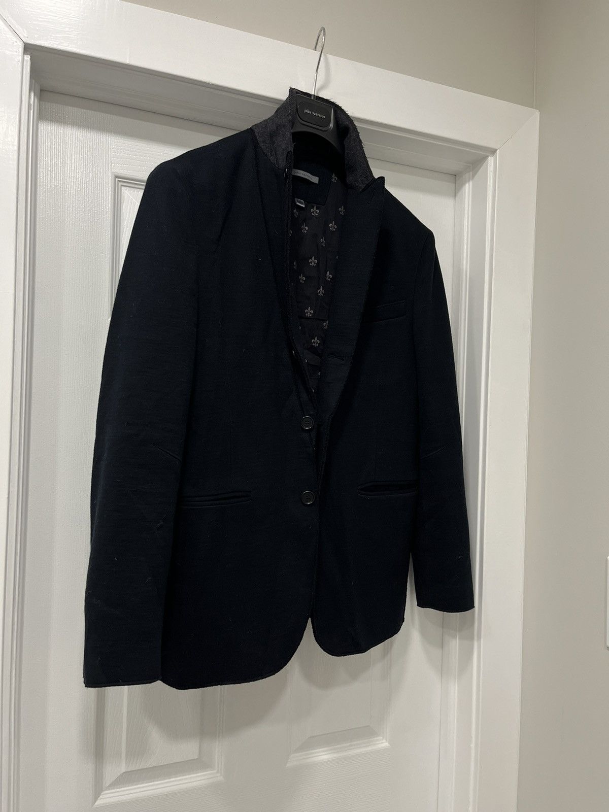 John Varvatos Raw edge jacket. 52 Size US L / EU 52-54 / 3 - 5 Thumbnail