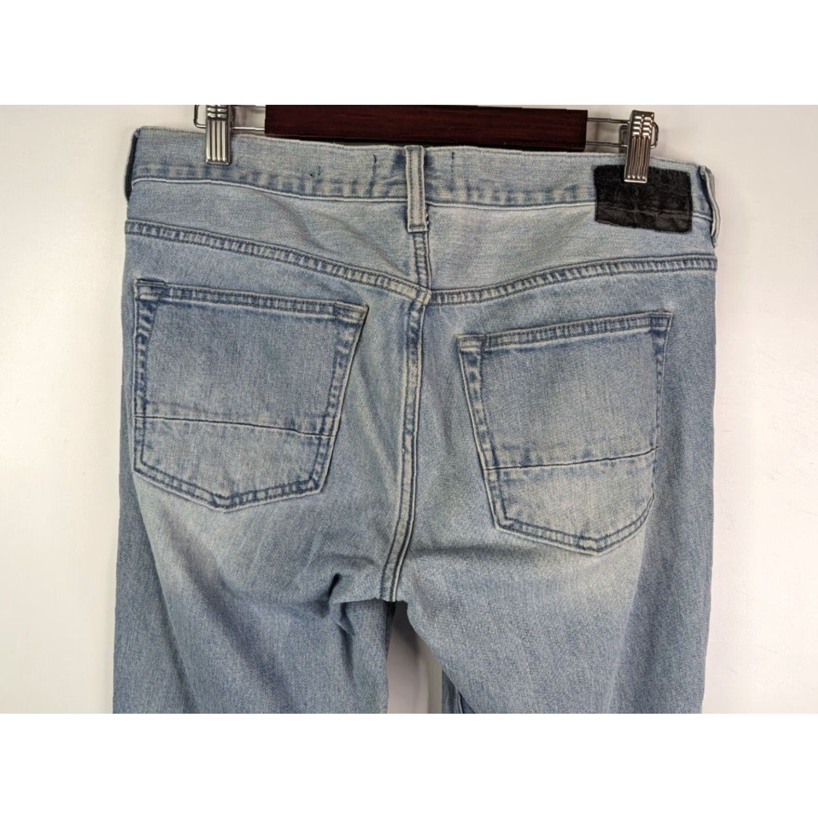 Pacsun Pacsun Jeans Skinny Light Wash Denim 33x33 Slim Stretch Comfort Zip Pockets Men Size US 33 - 5 Thumbnail