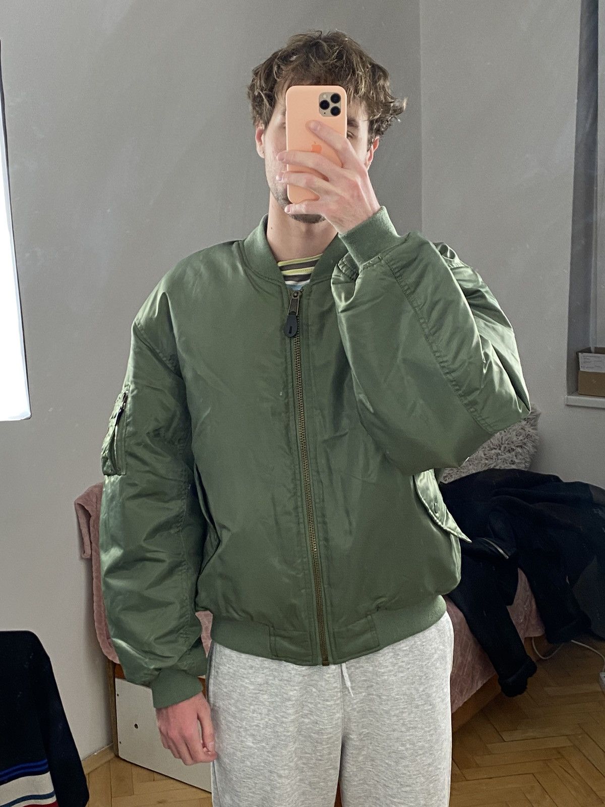 Other Reversible puffer vintage USA bomber MA-1 Size US L / EU 52-54 / 3 - 5 Thumbnail