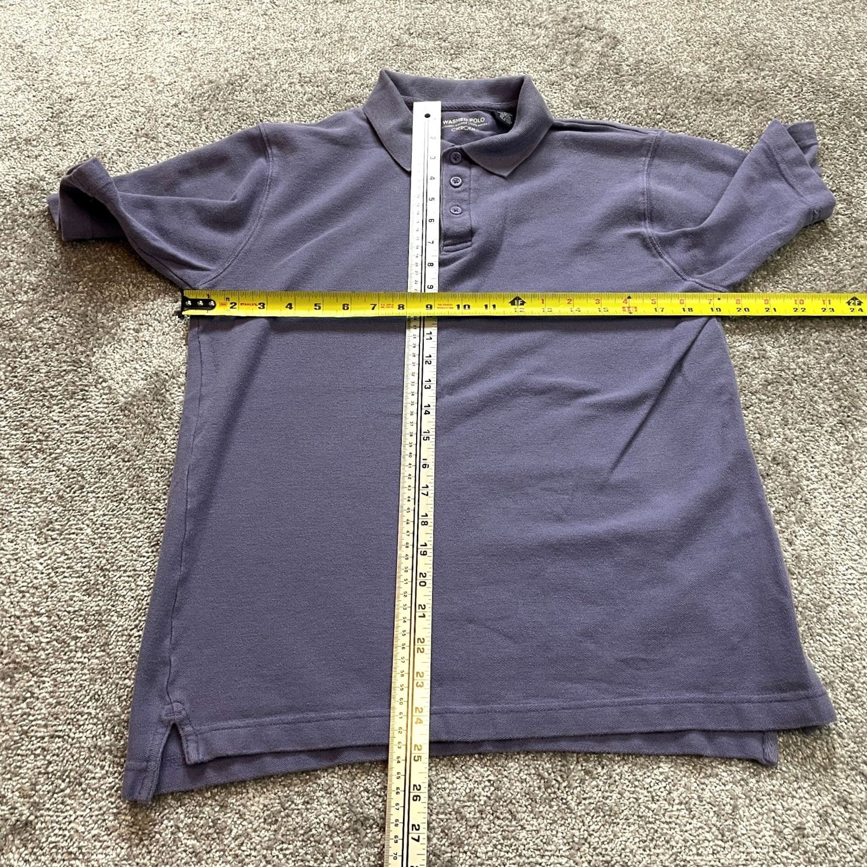 Cherokee VINTAGE Cherokee Polo Shirt Womens XL Light Purple Cotton Collared Short Sleeve Regular Fit Knit 100% Cotton Polo Women Purple 60s? Size XL / US 12-14 / IT 48-50 - 6 Thumbnail