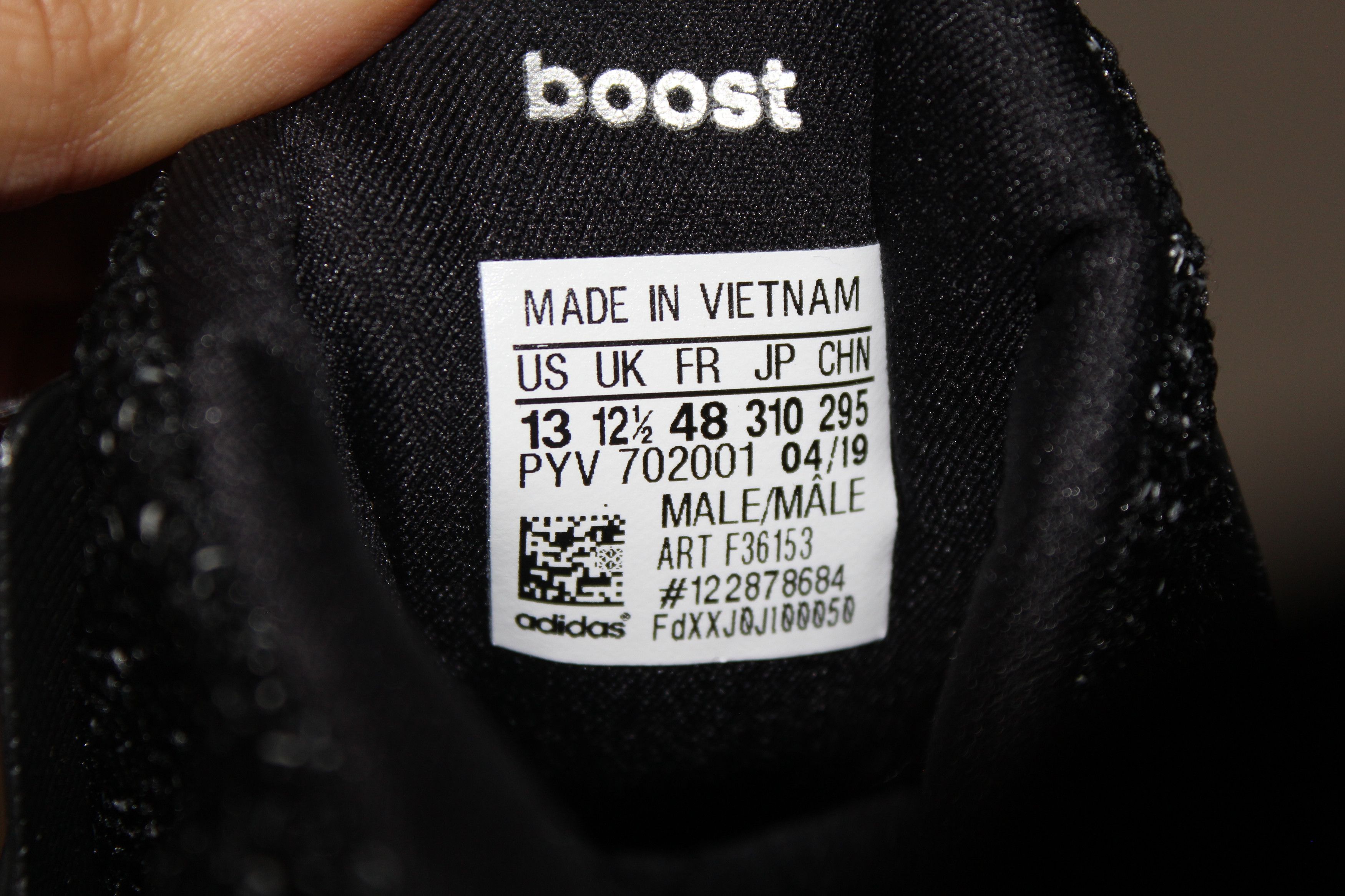 Adidas NIB Adidas Ultraboost 4.0 / Black White Speckle Size 13 OG Size US 13 / EU 46 - 6 Thumbnail