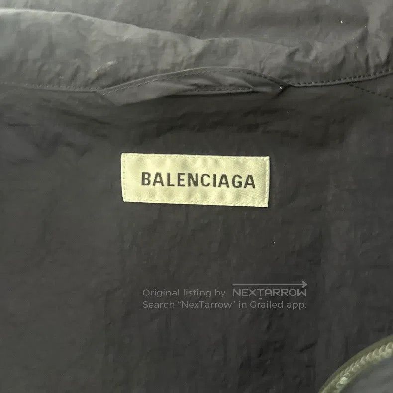 Balenciaga Balenciaga Black Fluorescent Green Letter Color Block Zipp Size XS / US 0-2 / IT 36-38 - 4 Thumbnail