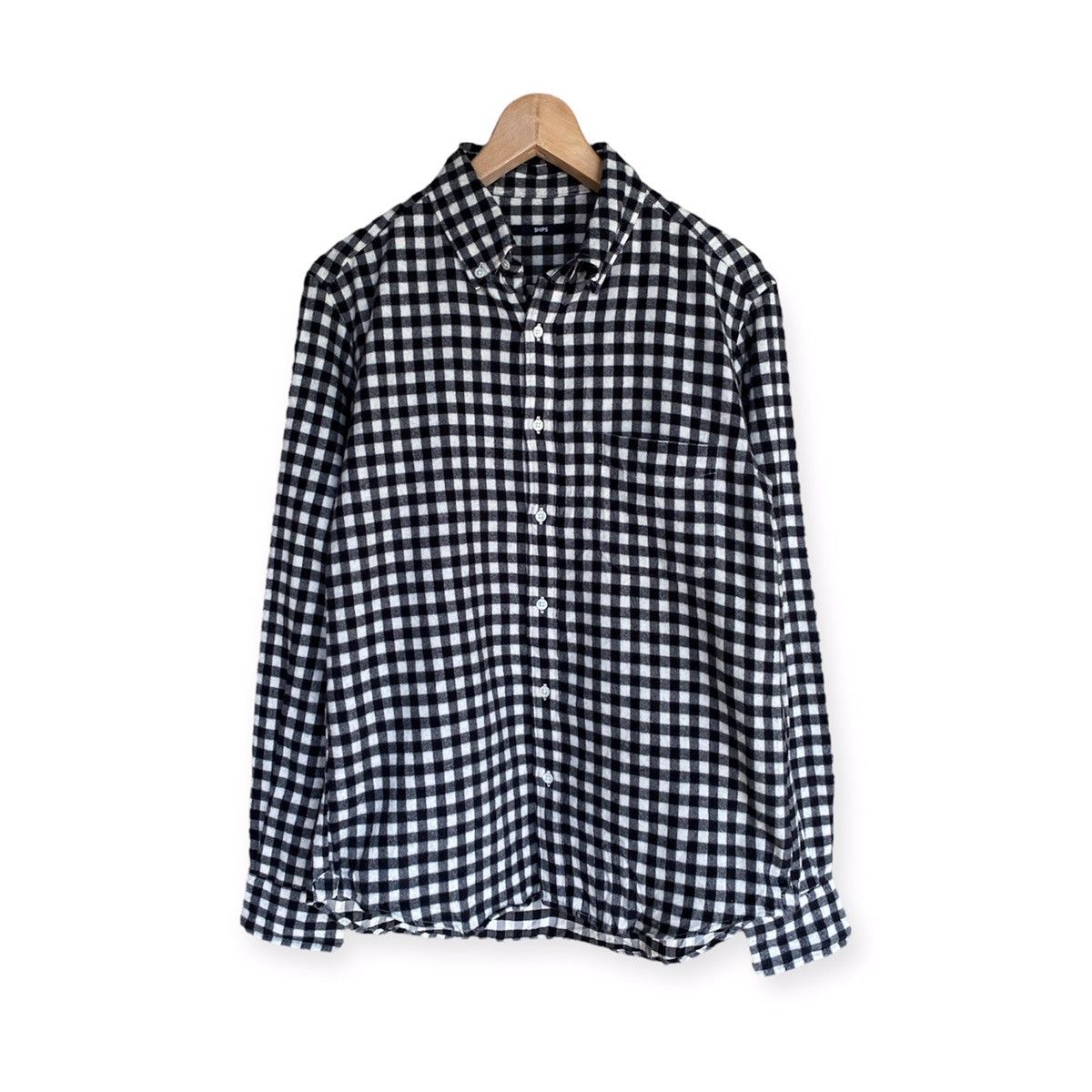 Flannel Japanese Brand Ships Checked Plaid Tartan Flannel Shirt Size US S / EU 44-46 / 1 - 1 Thumbnail