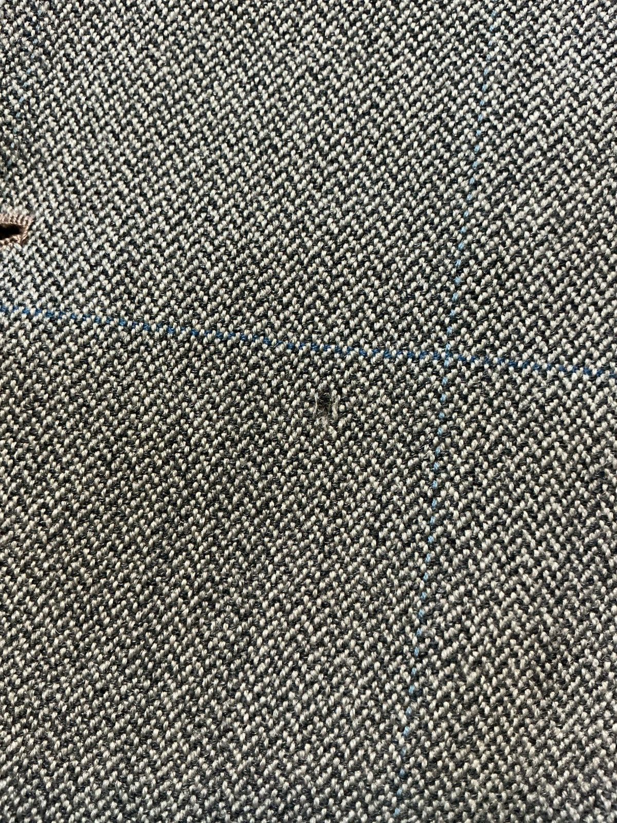 Vintage Vintage 50s 60s Hutzler Brothers Herringbone Wool Overcoat Size US S / EU 44-46 / 1 - 9 Thumbnail
