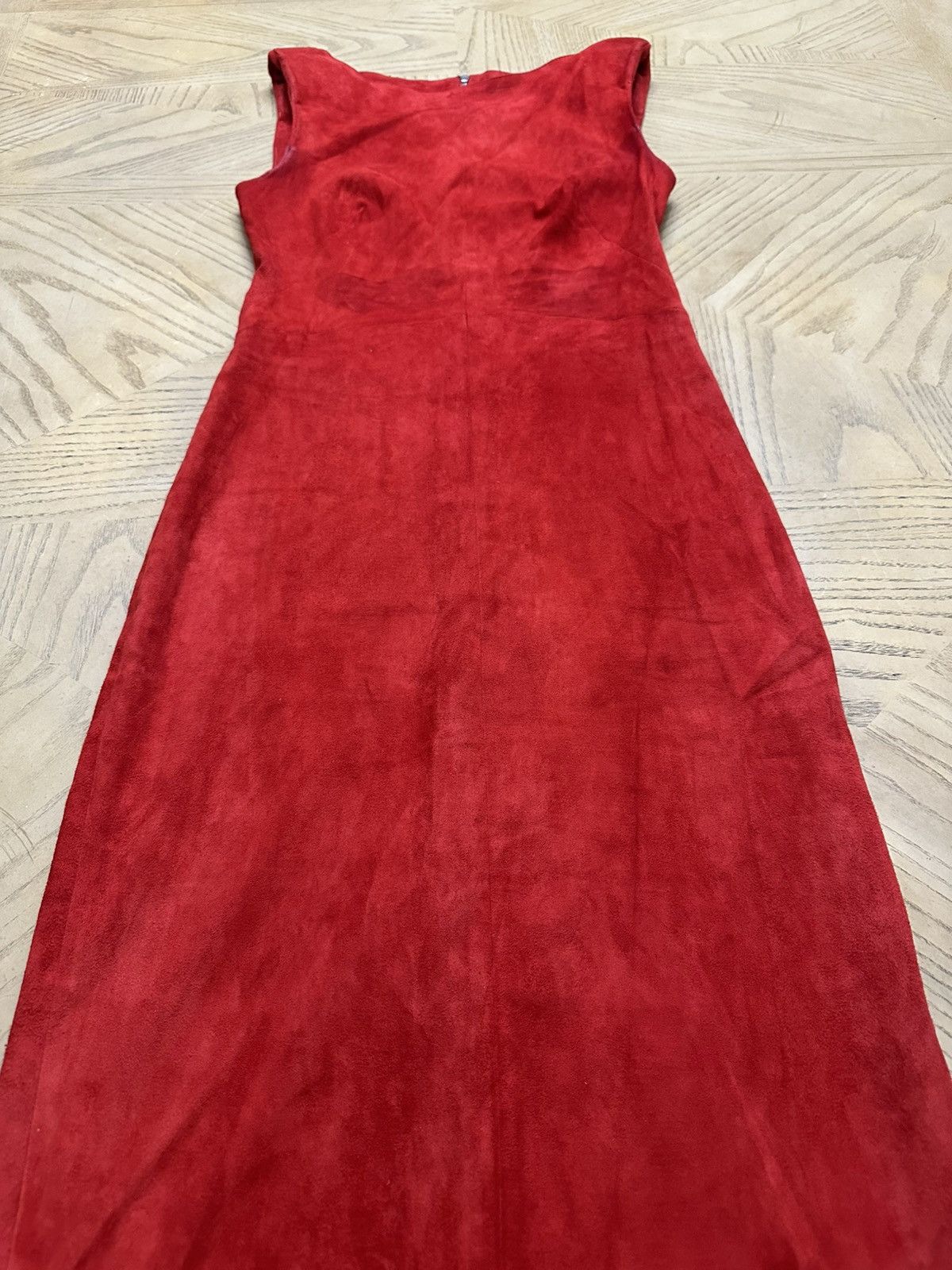 Jitrois Jean Claude Jitrois Lambskin suede dress Size XS / US 0-2 / IT 36-38 - 3 Thumbnail