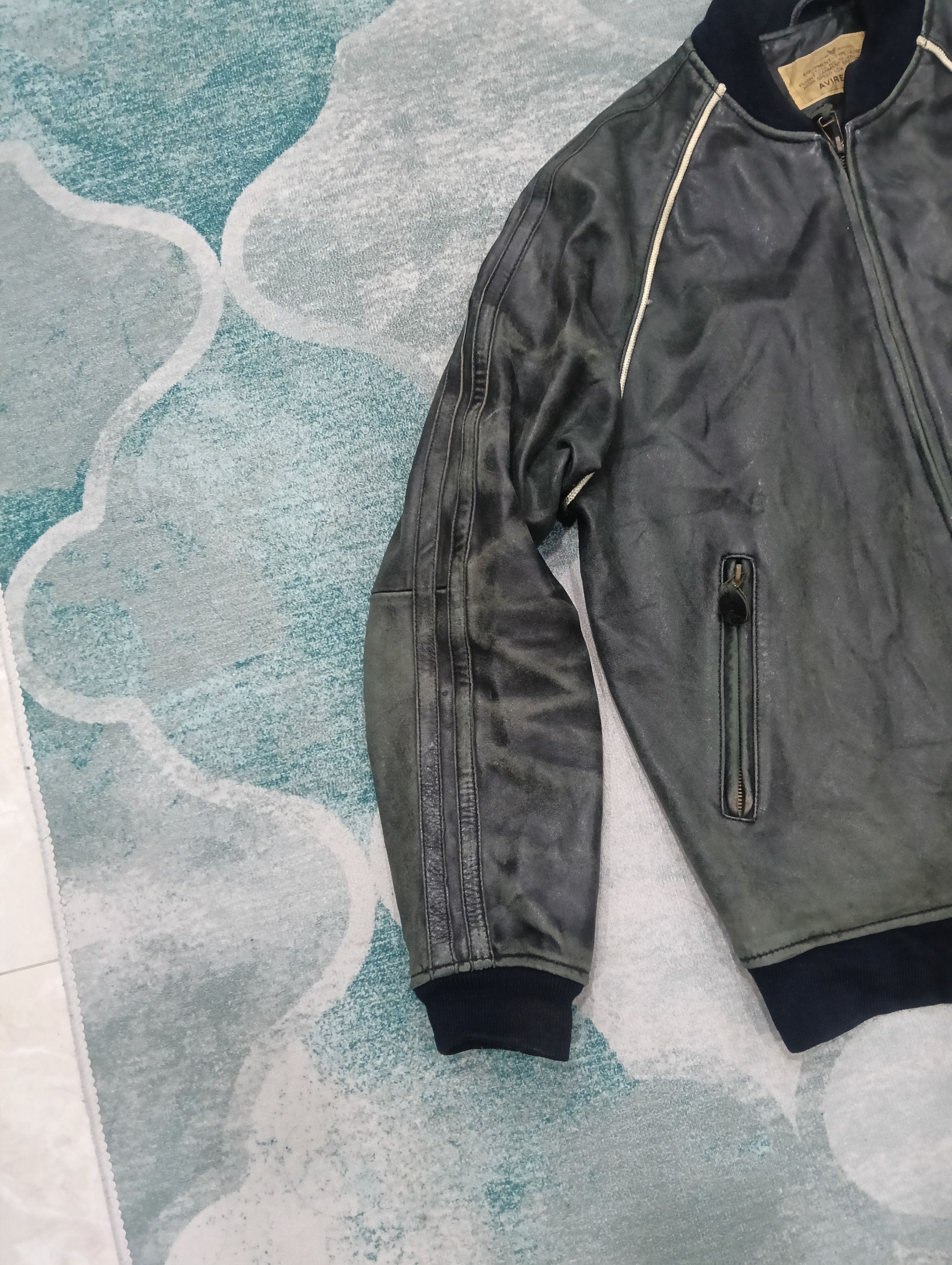 Avirex × Japanese Brand Vintage Avirex Leather Jacket Size US M / EU 48-50 / 2 - 5 Thumbnail