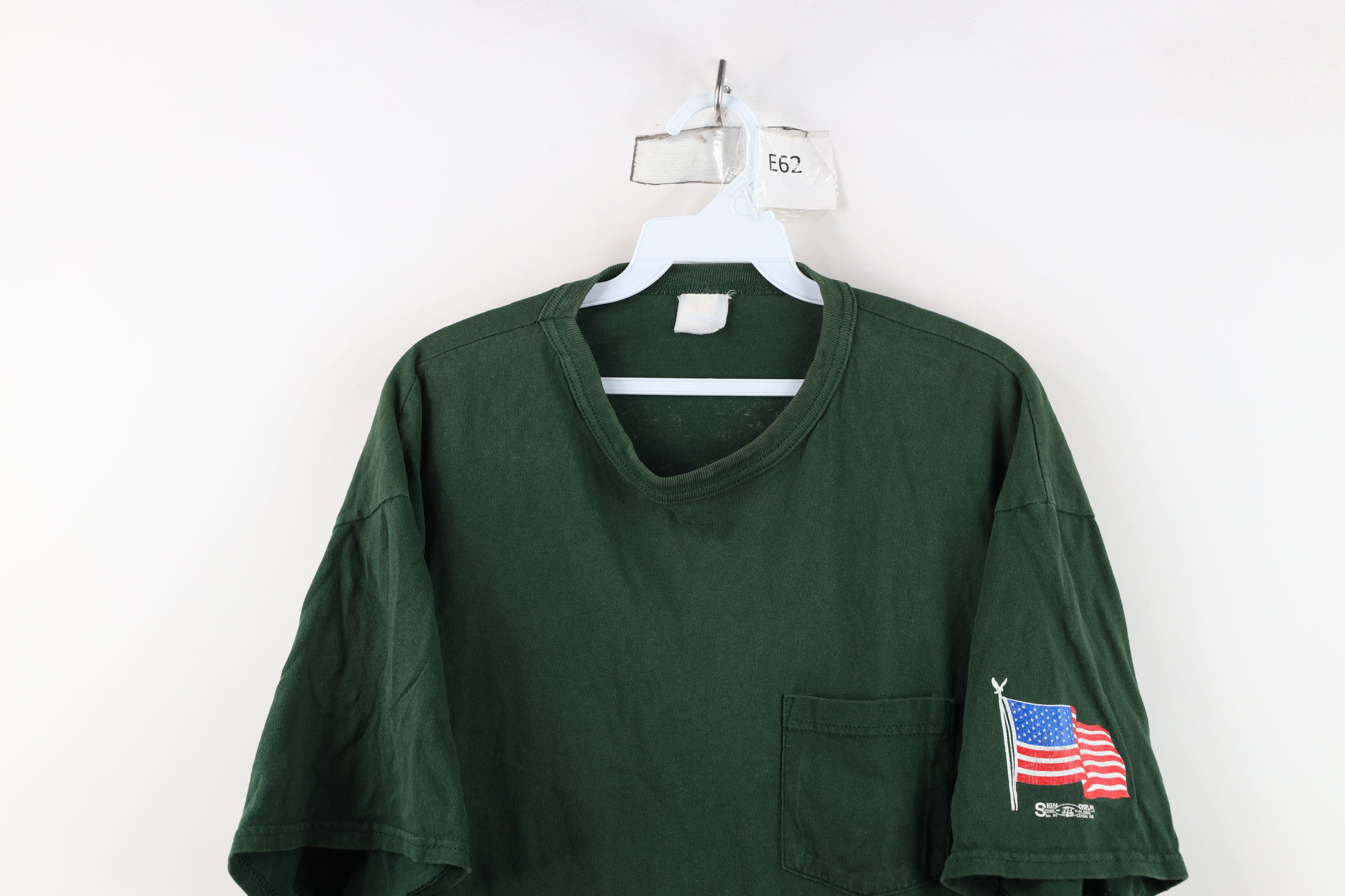 Vintage Vintage 90s Union Made Pile Drivers Local 1393 T-Shirt USA Size US XL / EU 56 / 4 - 2 Thumbnail