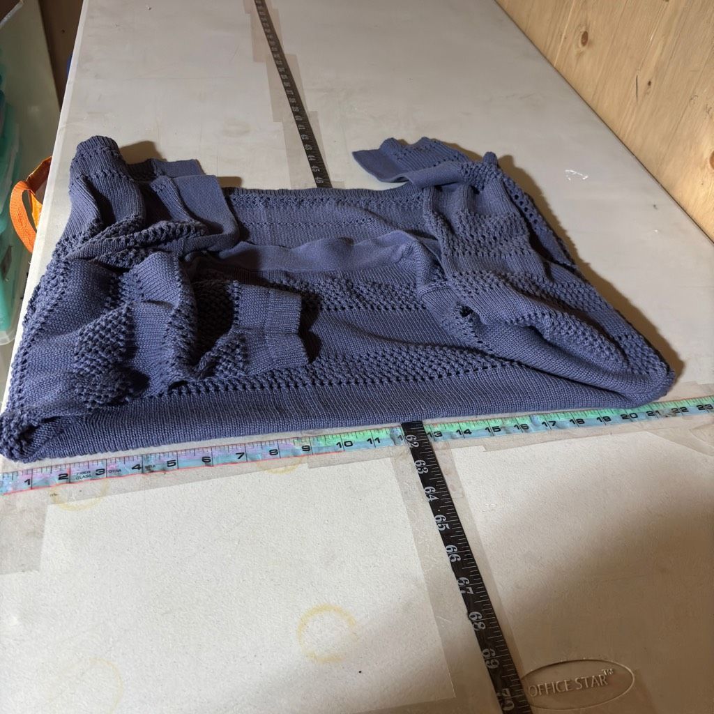 Other Women's Open Cardigan Size XL Blue Knit Casual Soft Girl 90s Size XL / US 12-14 / IT 48-50 - 4 Thumbnail
